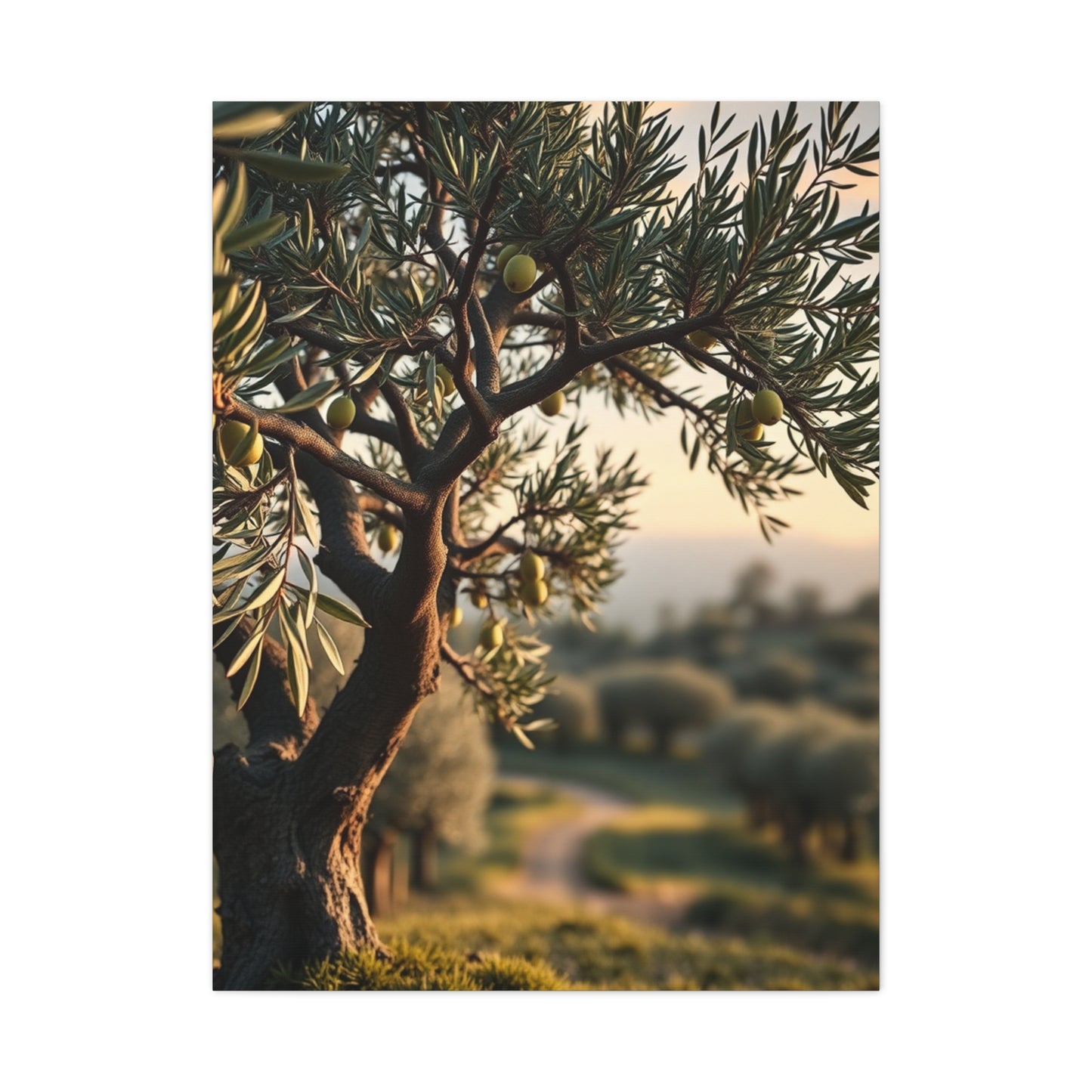 Olive Tree Art Luxury Canvas Wall Art & Canvas Print