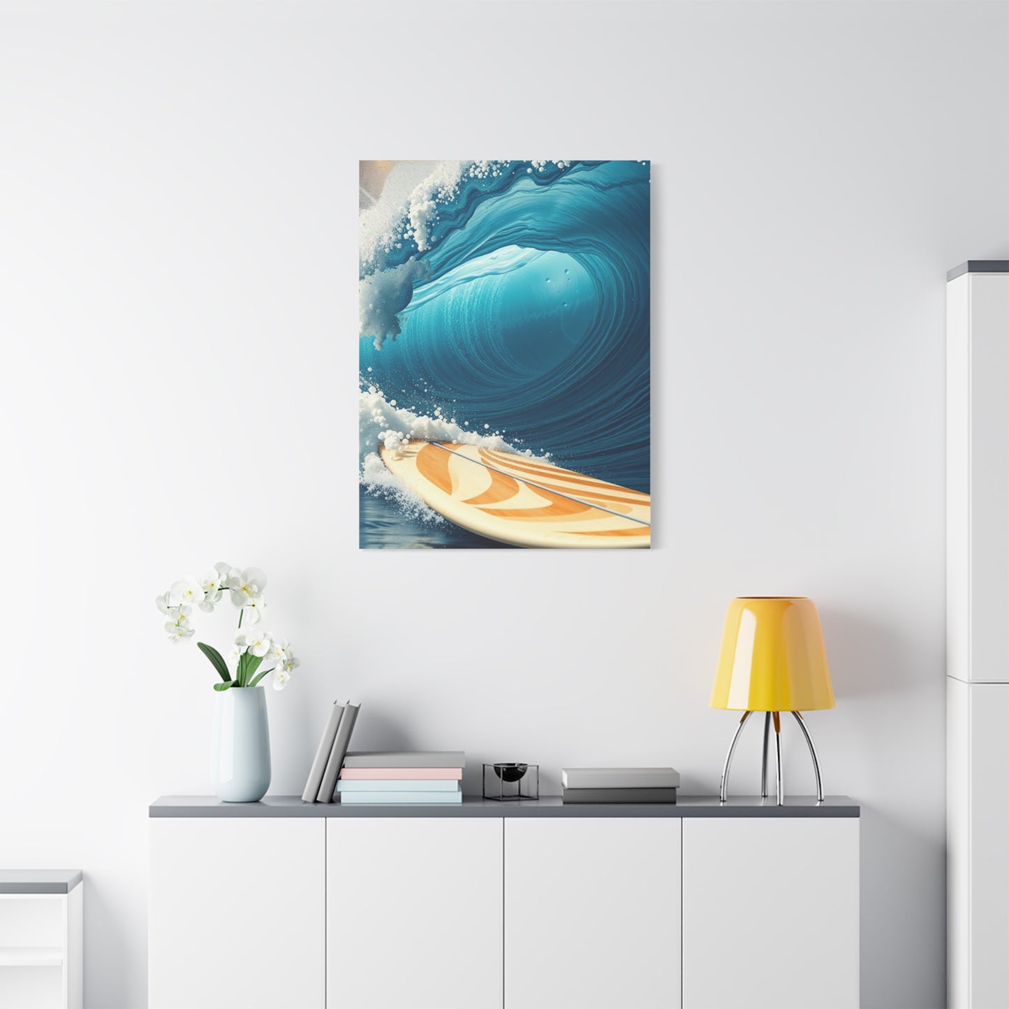 Aquatic Elysium Canvas Wall Art & Canvas Print