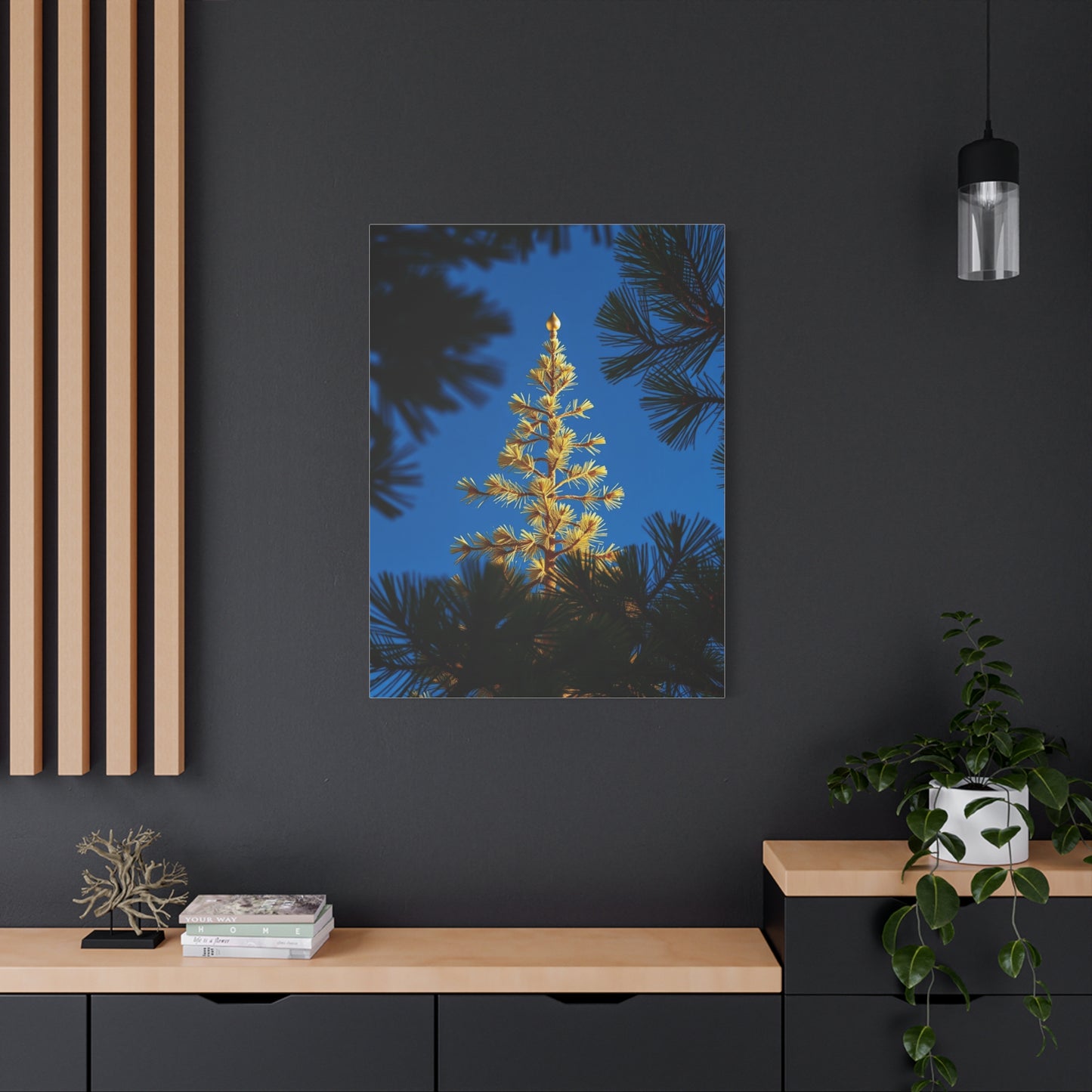Vision Pine Tree Art Art Wall Art & Canvas Print