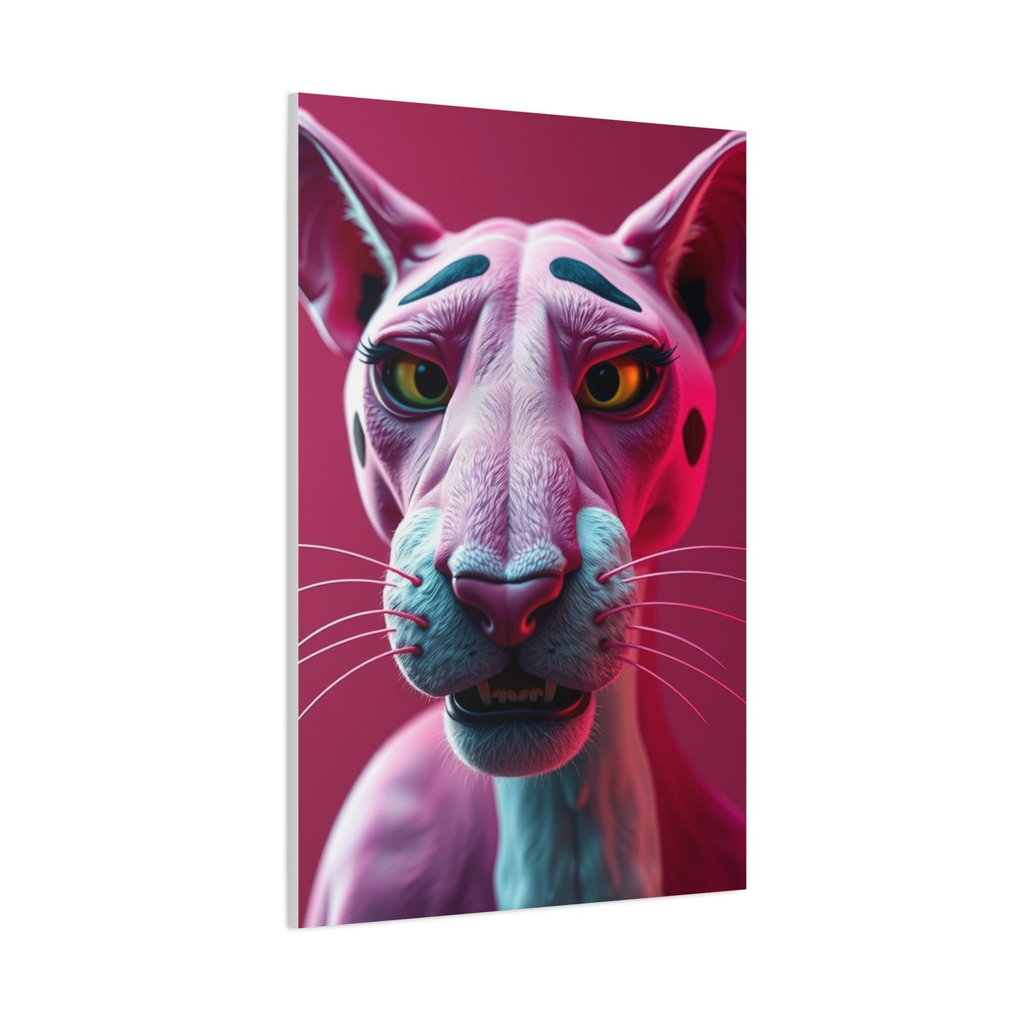 Roseate Panther Opus Wall Art & Canvas Print