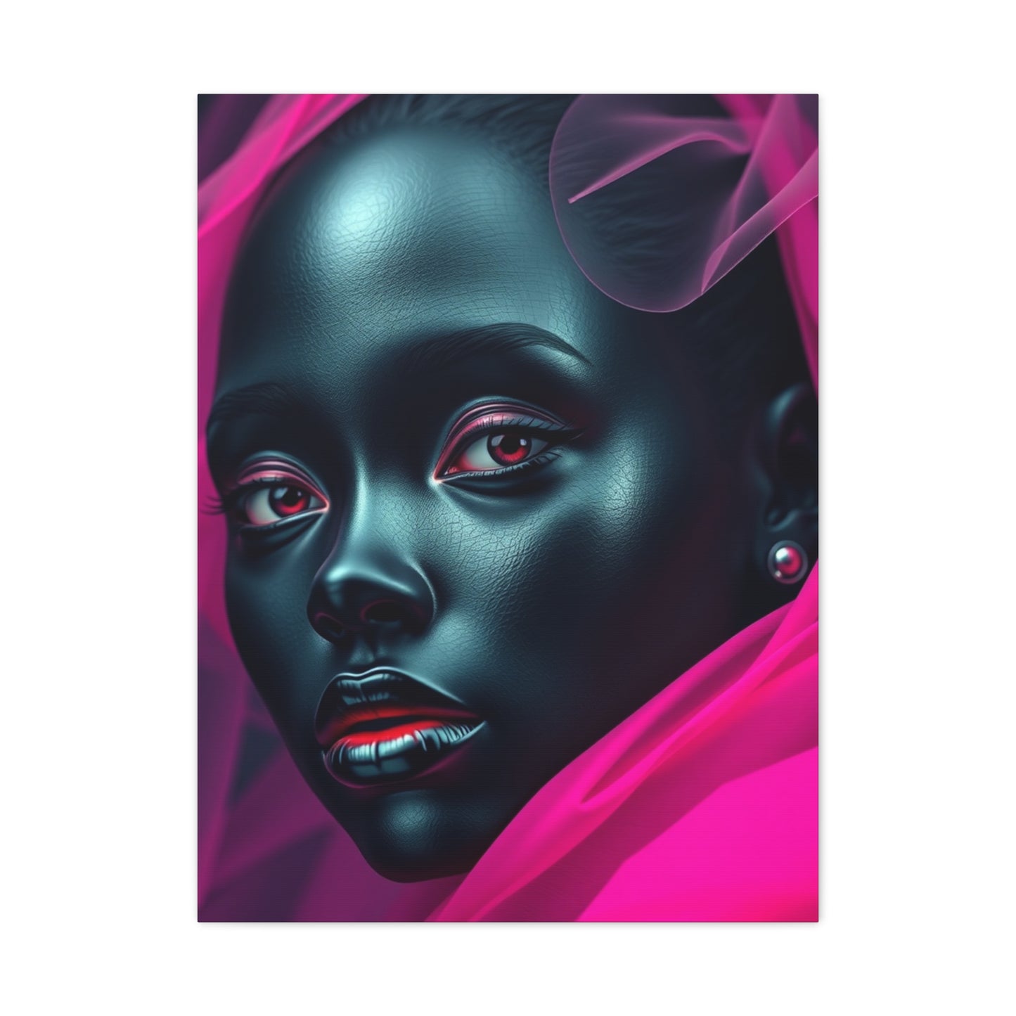 Supreme Black & Pink Art Collection Wall Art & Canvas Print