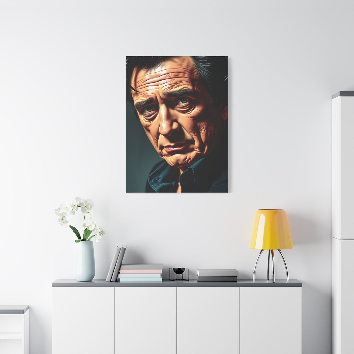 Johnny Cash Art Refined Canvas Wall Art & Canvas Print