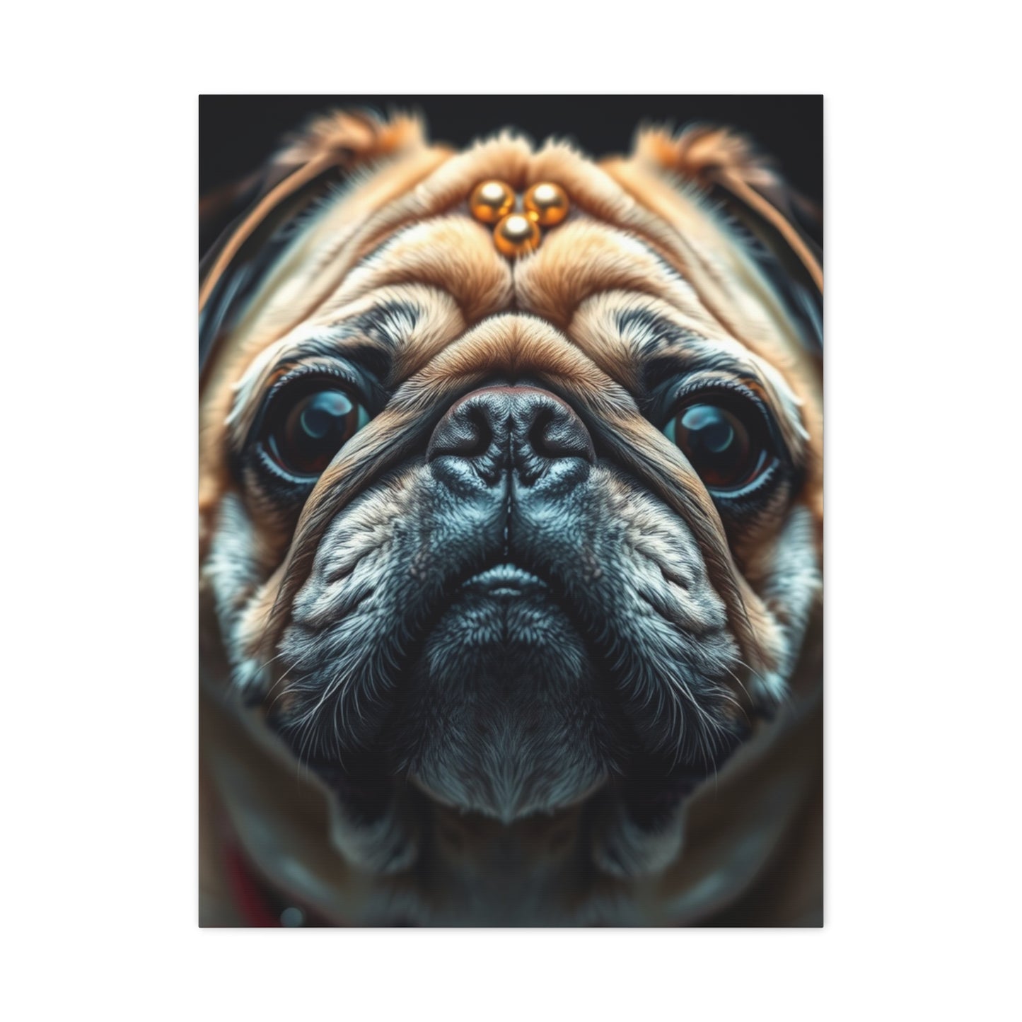 Vision Pug Art Art Wall Art & Canvas Print