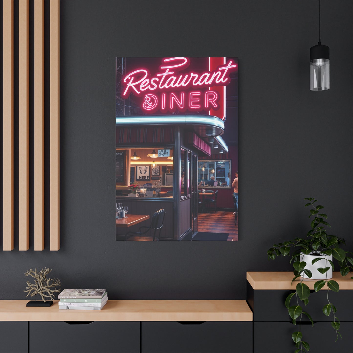 Masterpiece Restaurant & Diner Art Vision Wall Art & Canvas Print