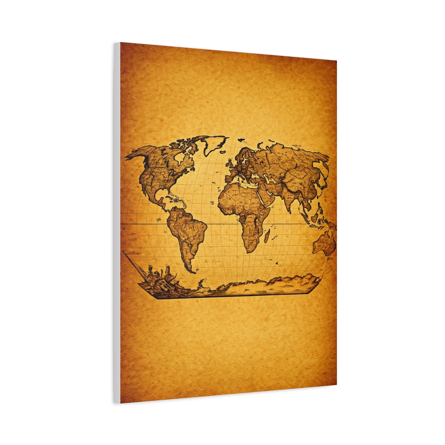 Antique Coastal Expedition Map Wall Art & Canvas Prints