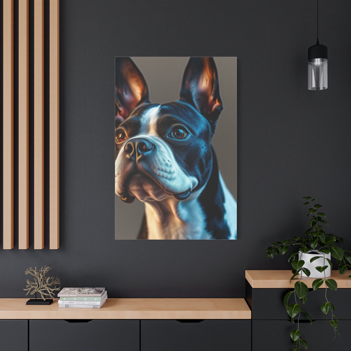 Boston Terrier Art Supreme Gallery Wall Art & Canvas Print