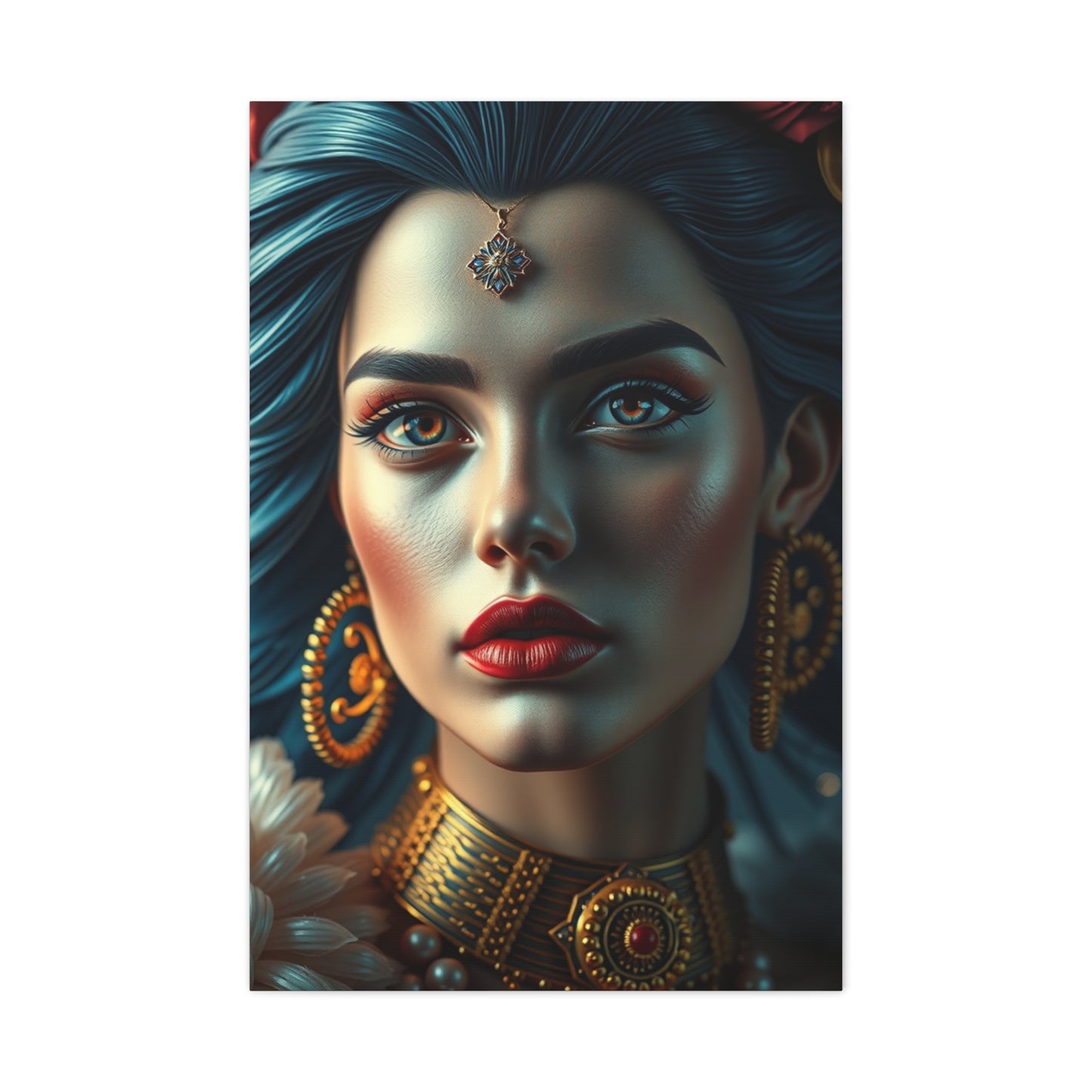 Ornate Vibrance Tapestry Wall Art & Canvas Print