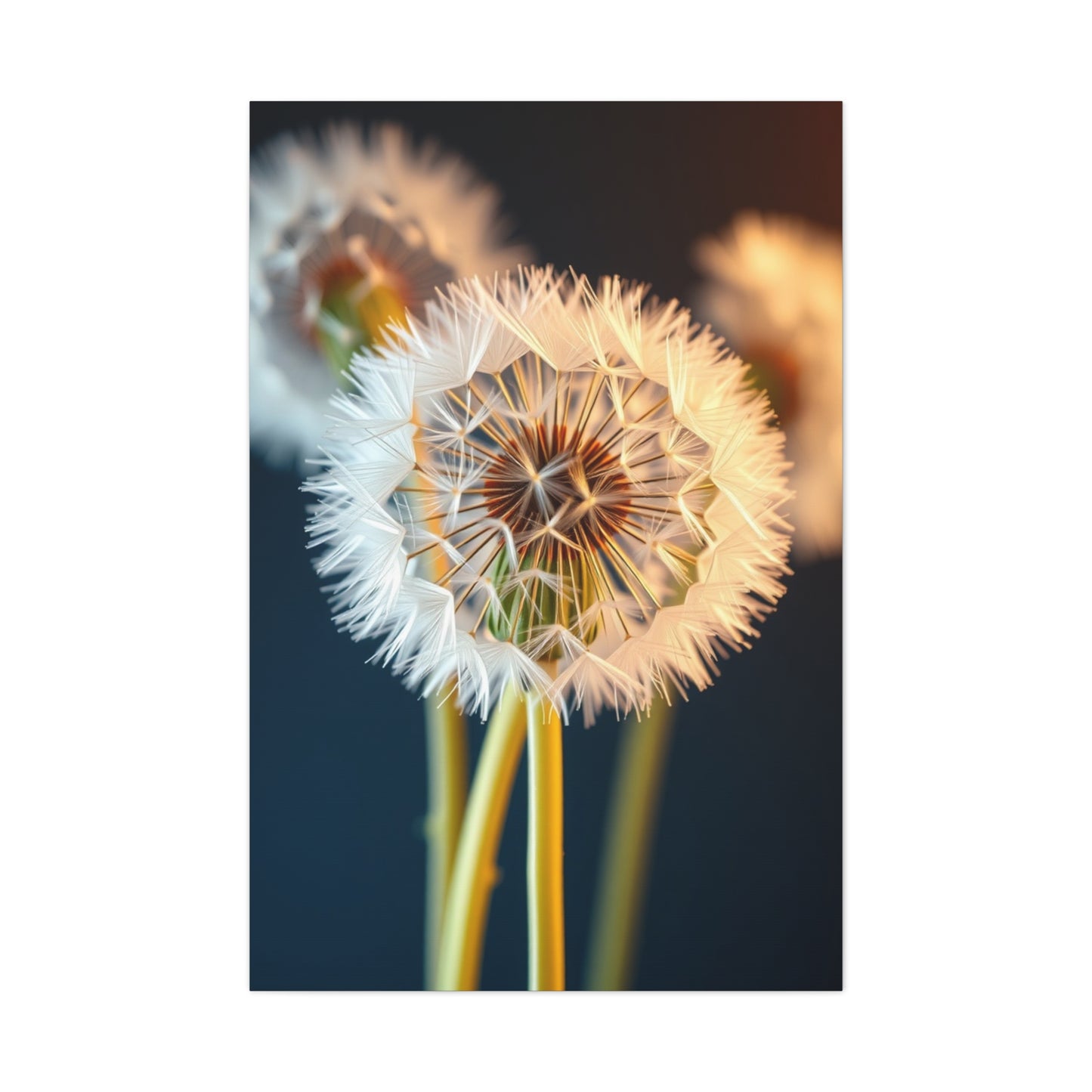 Dandelion Flower Art Luxury Canvas Wall Art & Canvas Print