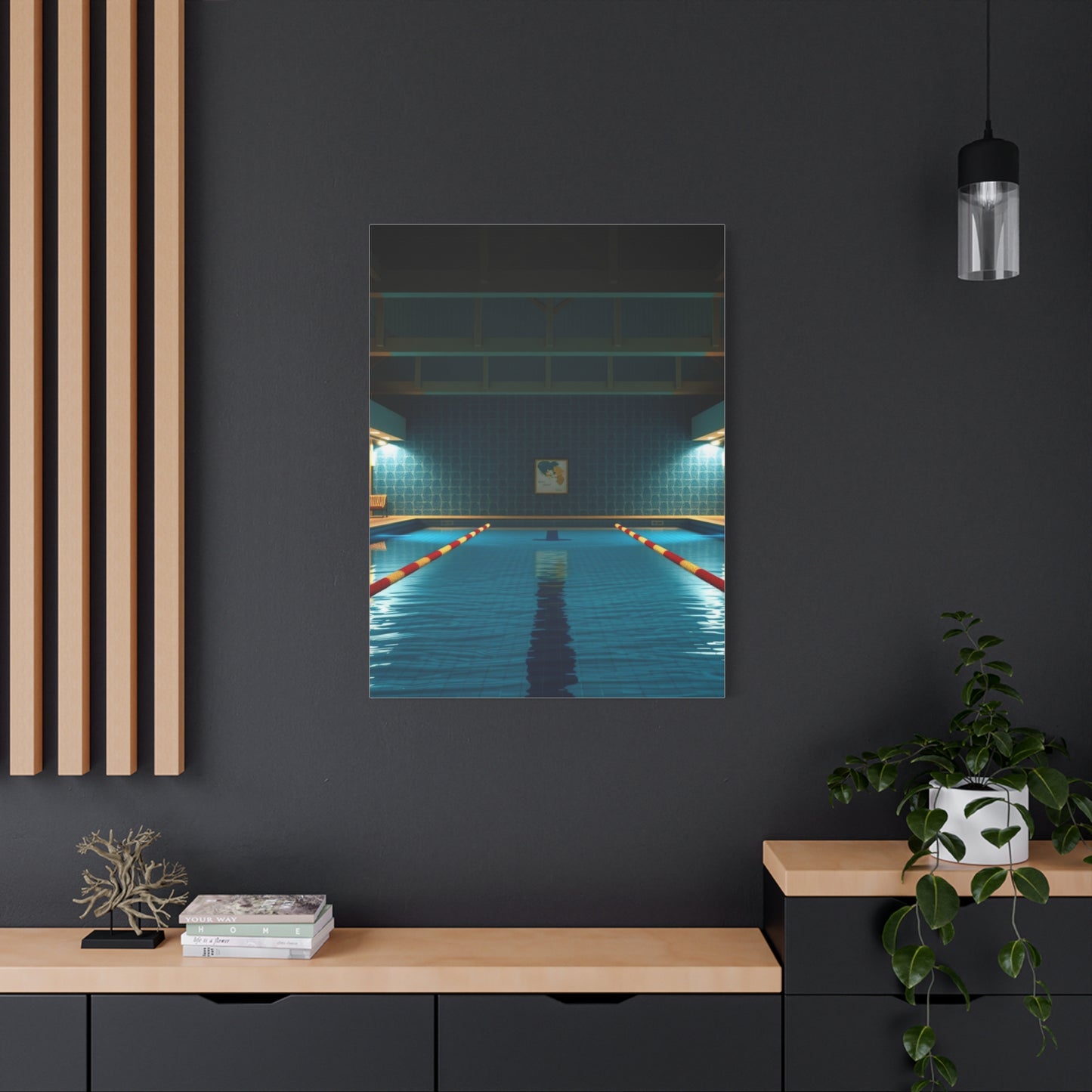 Elite Swimming Pool Art Vision Wall Art & Canvas Print