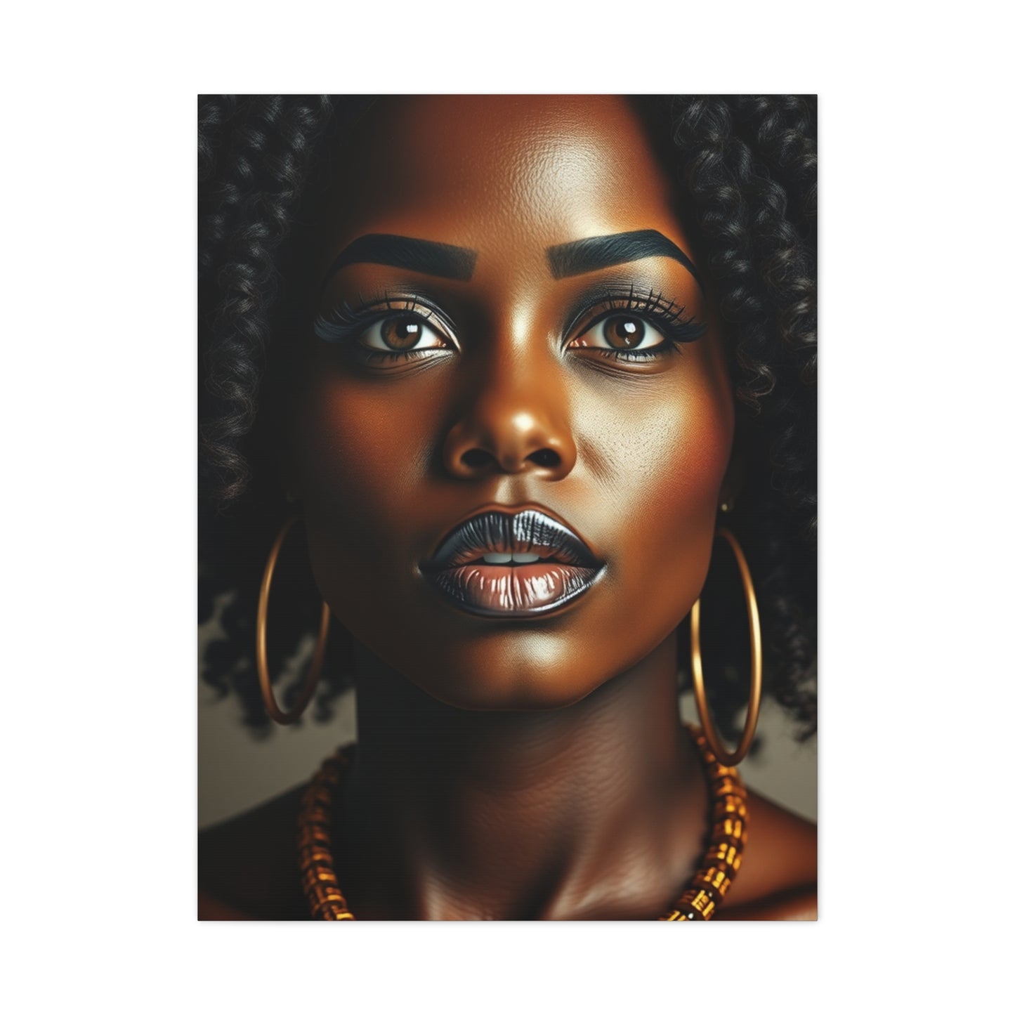 Vision Domonique Brown Art Art Wall Art & Canvas Print