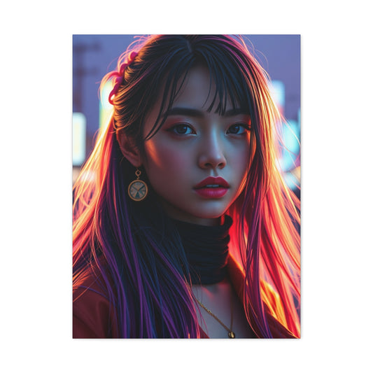 Warakami Vaporwave Art Refined Canvas Wall Art & Canvas Print