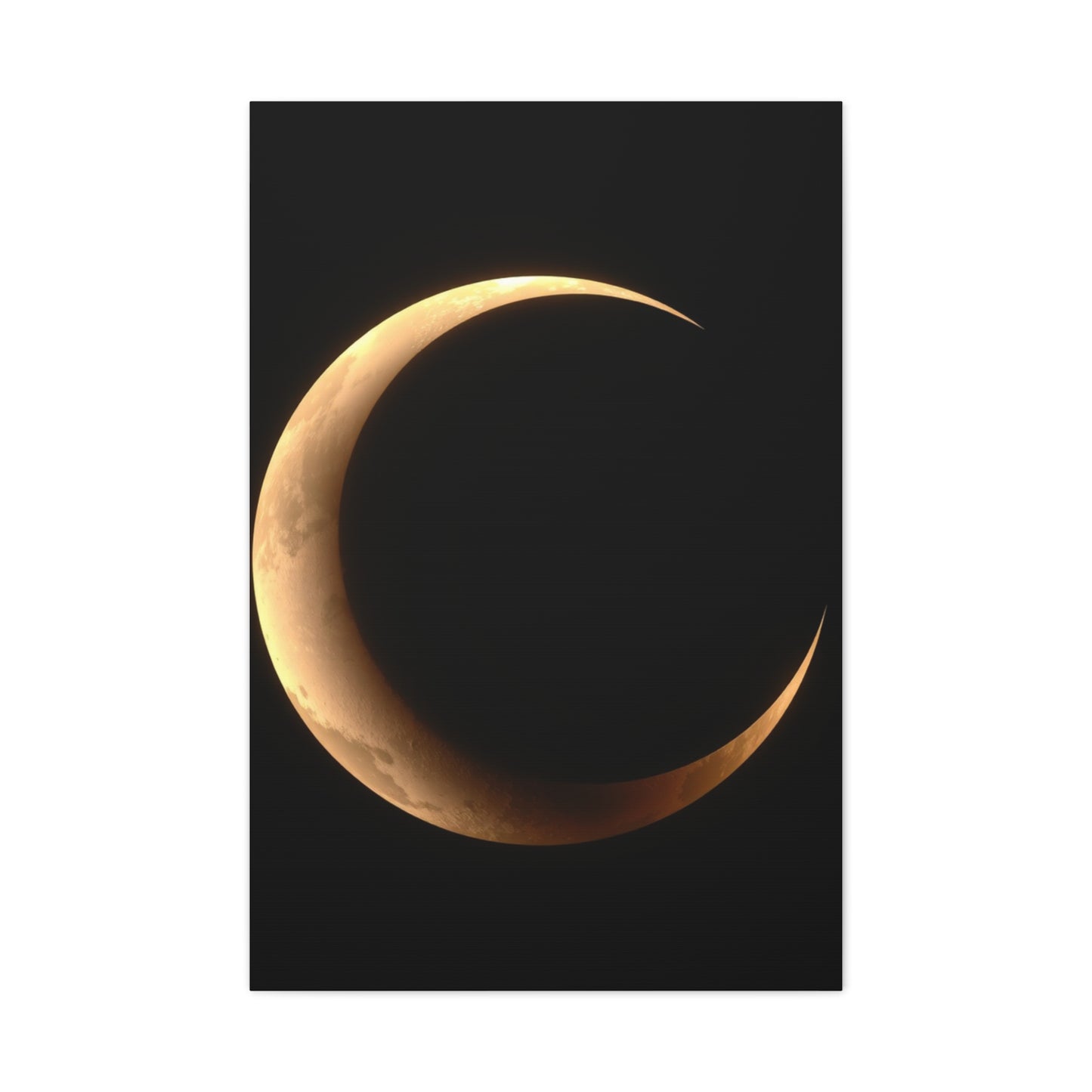 Masterpiece Crescent Moon Art Vision Wall Art & Canvas Print