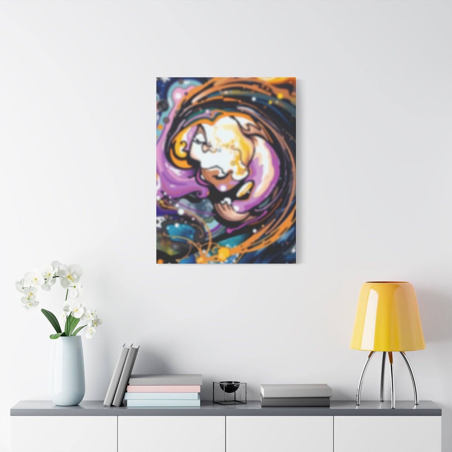 Mystical Expressionist Canvas Wall Art & Canvas Print