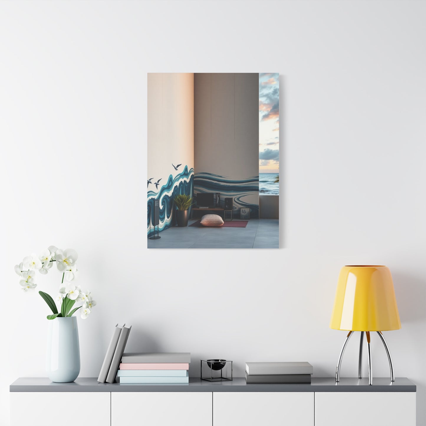 Coastal Chic Impression Wall Art & Canvas Print