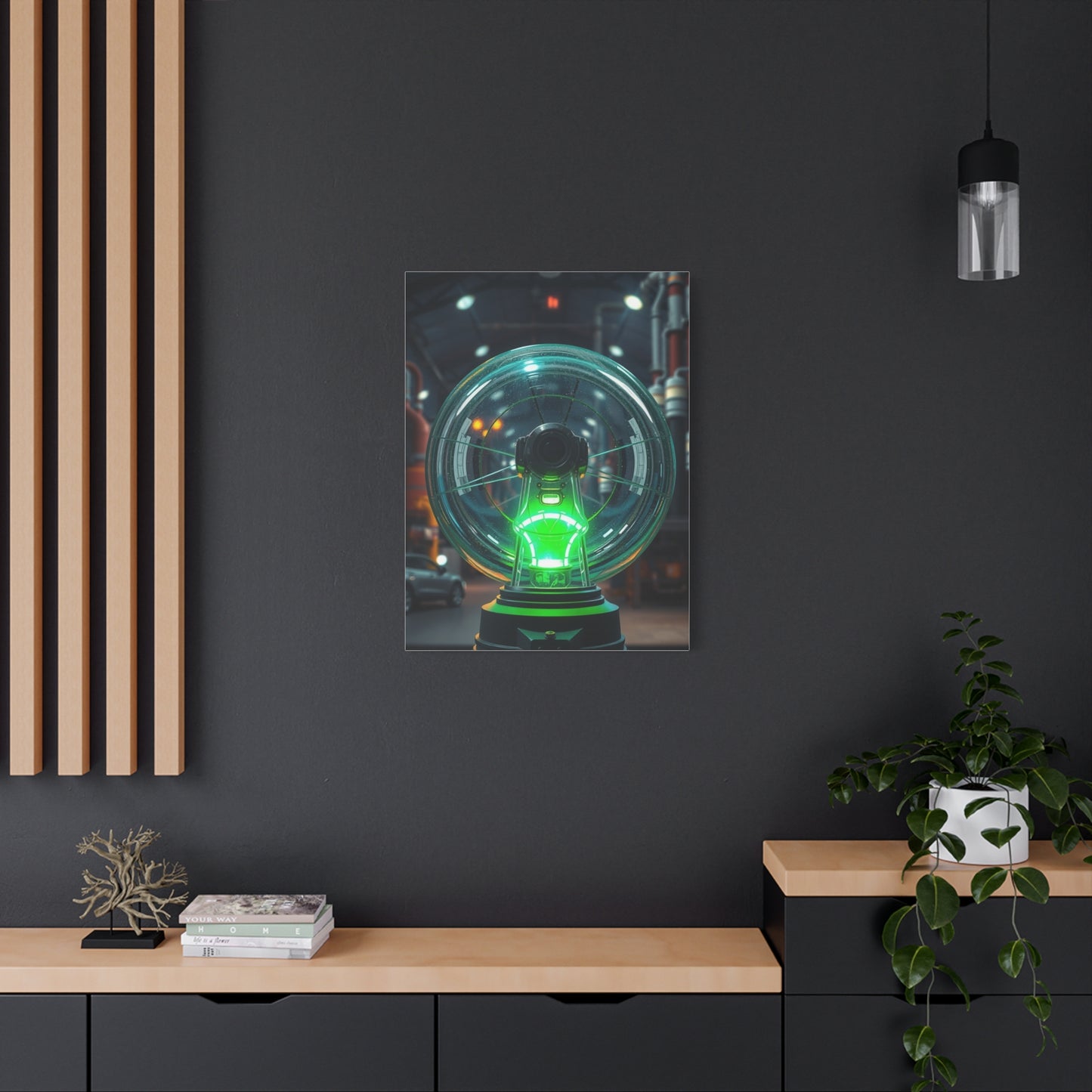 Vision Industrial Art Art Wall Art & Canvas Print