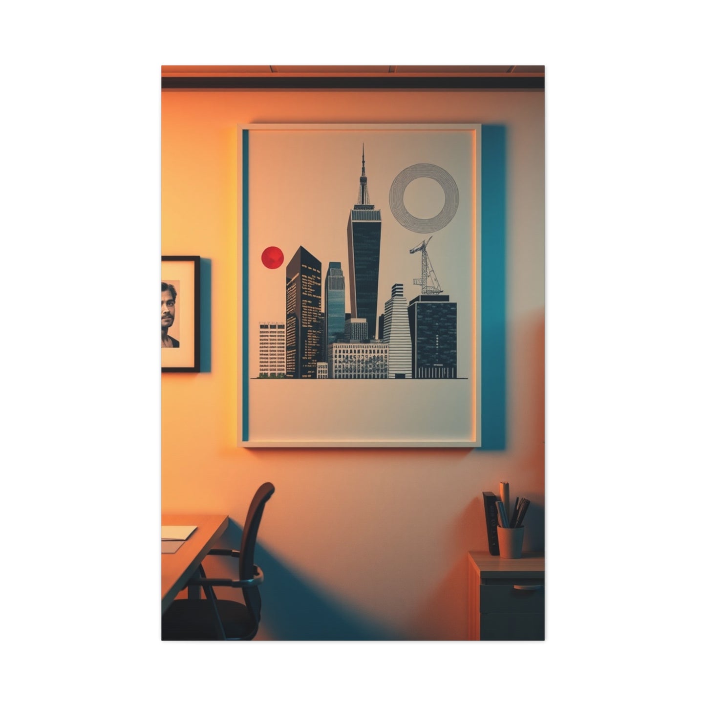 Luxe Bureau Tableau Wall Art & Canvas Print