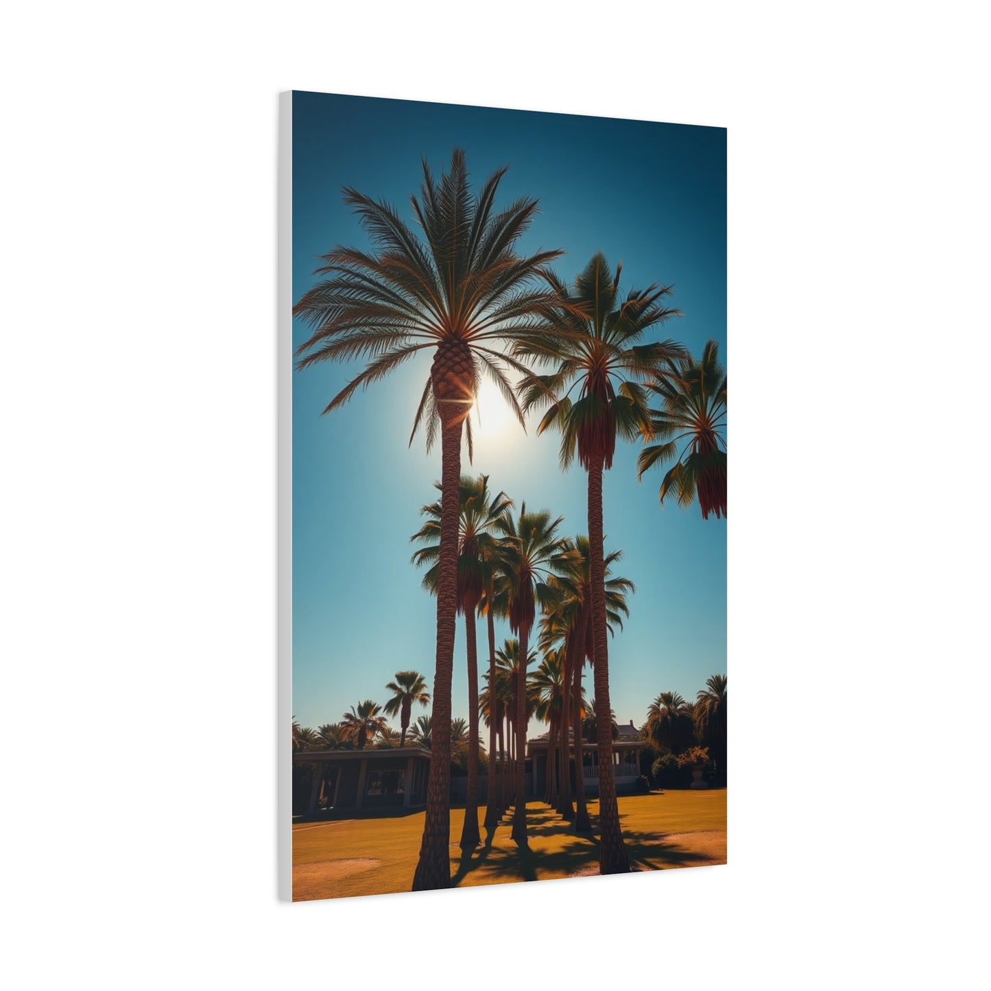 Palm Reverie Canvas Wall Art & Canvas Print