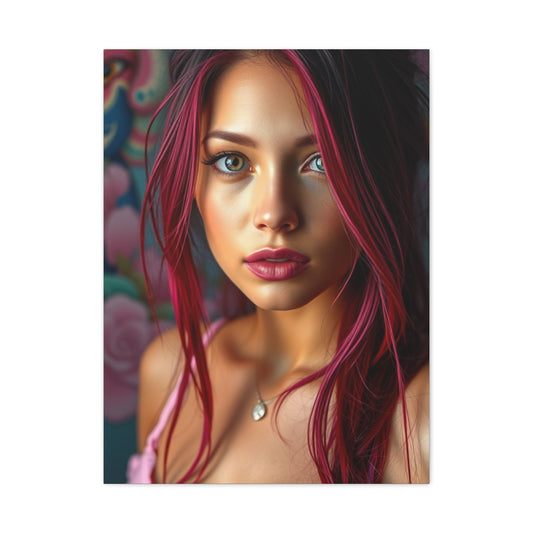 Pink Opulence Canvas Wall Art & Canvas Print