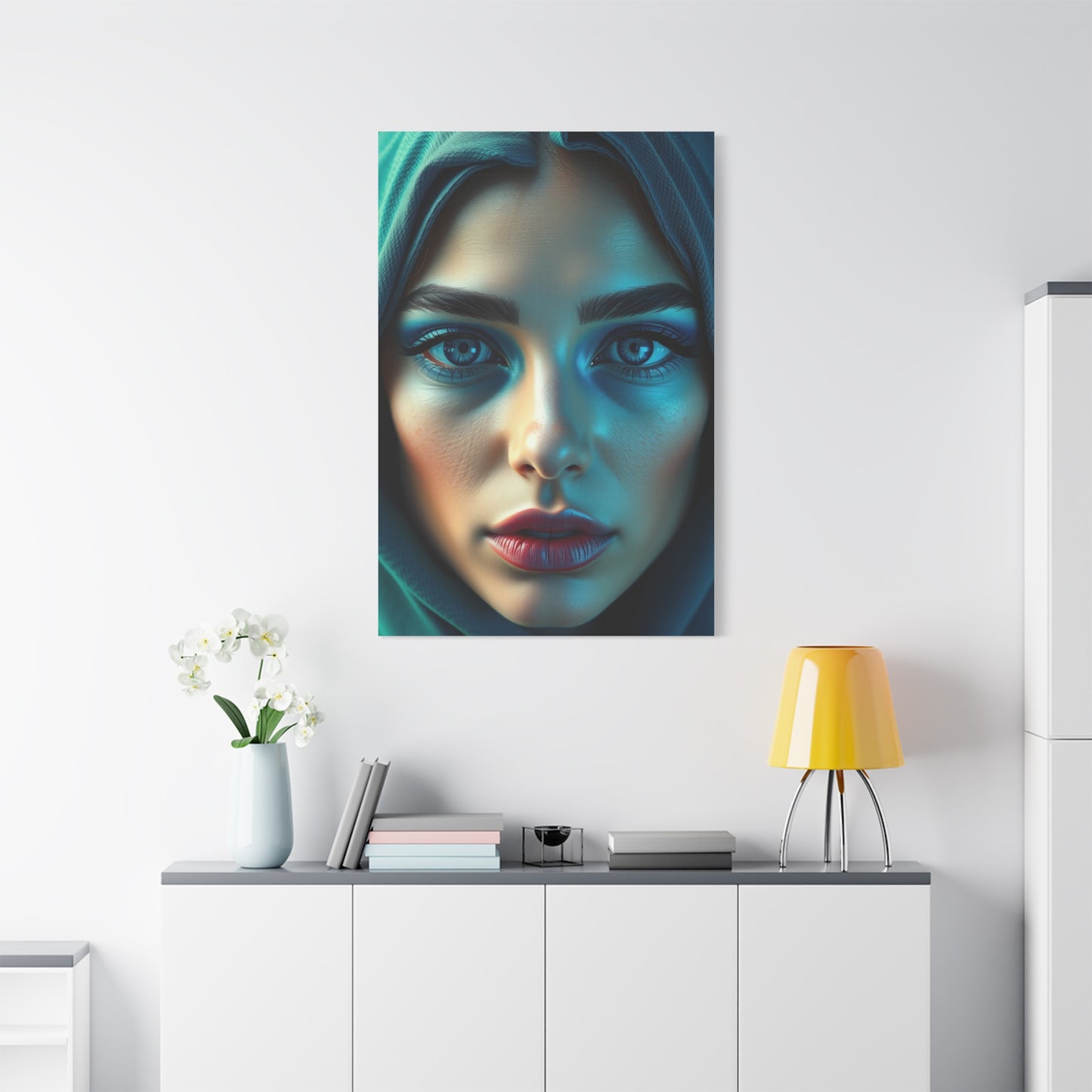 Blue & Green Art Supreme Gallery Wall Art & Canvas Print