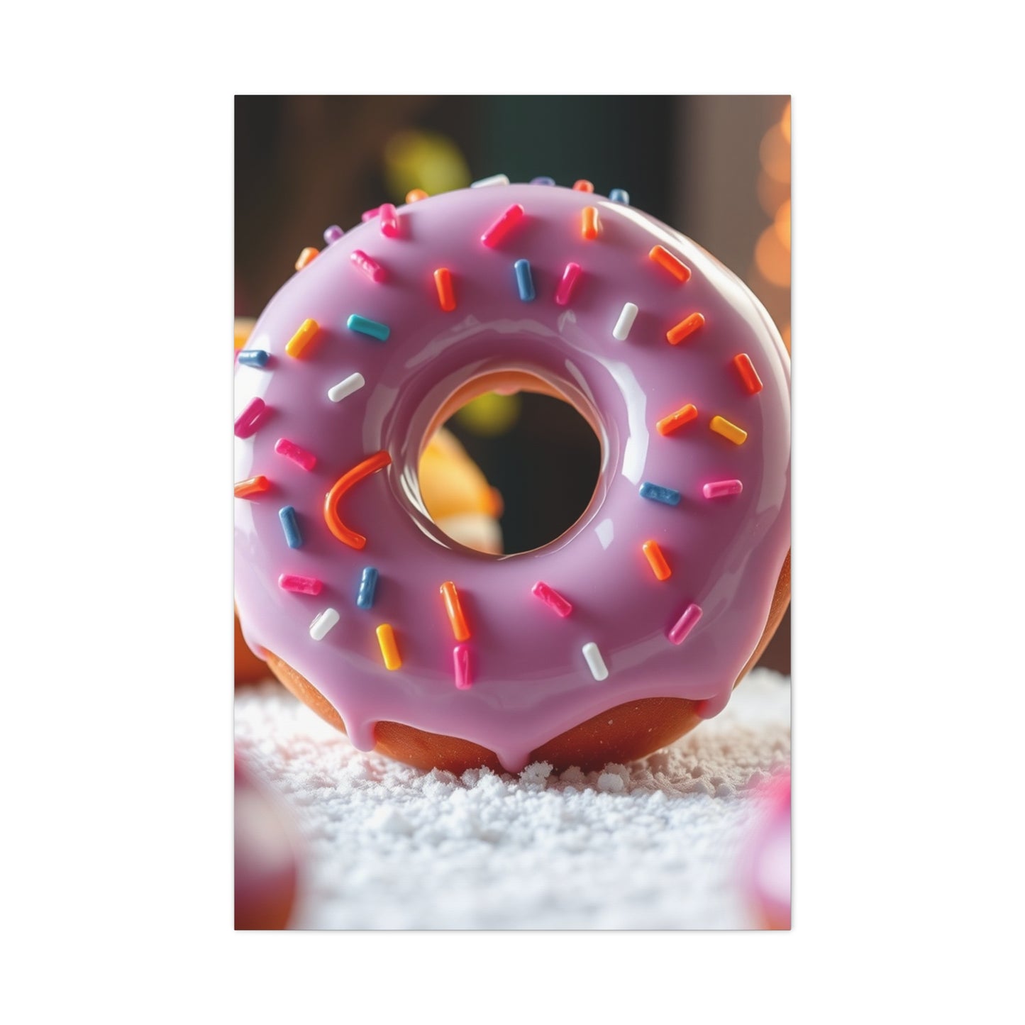 Elite Donut Art Vision Wall Art & Canvas Print