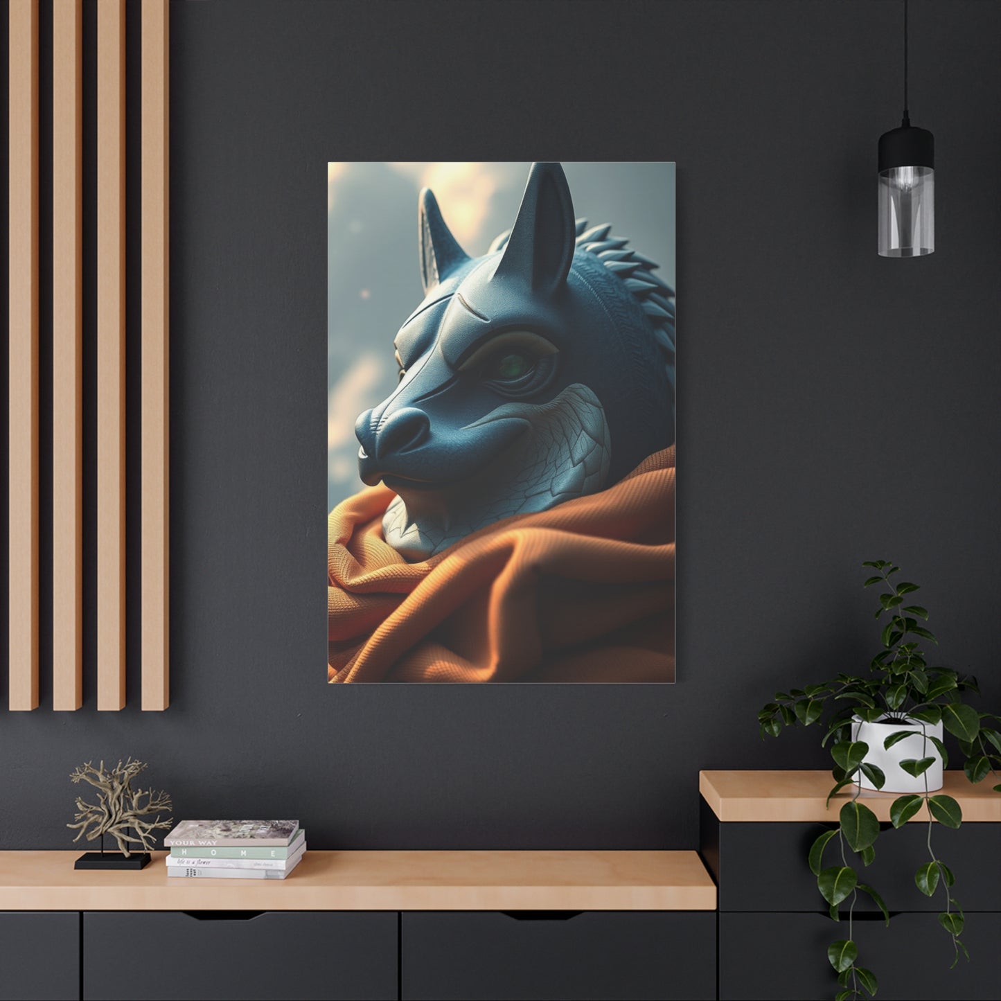 Digital Illusion Tapestry Wall Art & Canvas Print