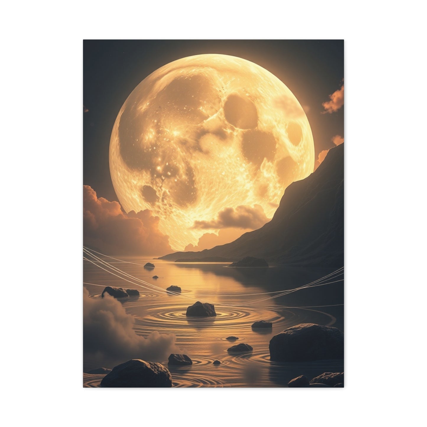 Stellar Moonshine Canvas Wall Art & Canvas Print
