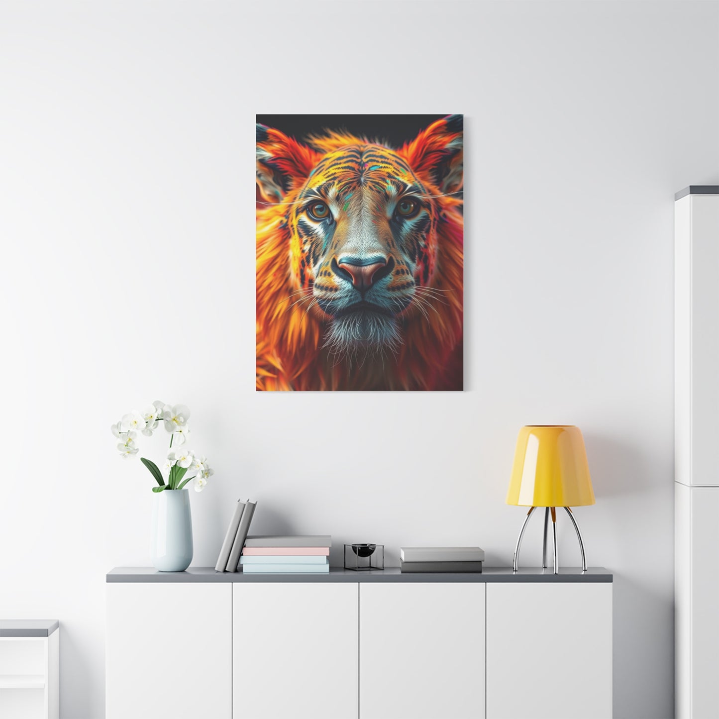 Polychrome Splendor Canvas Wall Art & Canvas Print