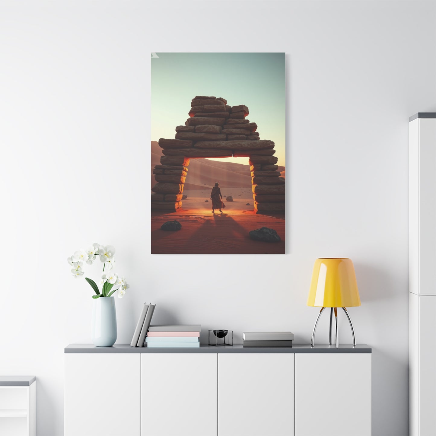 Amber Mirage Canvas Wall Art & Canvas Print