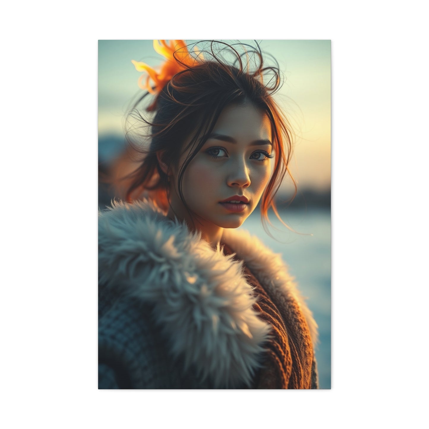 Opulent Sunset Canvas Wall Art & Canvas Print