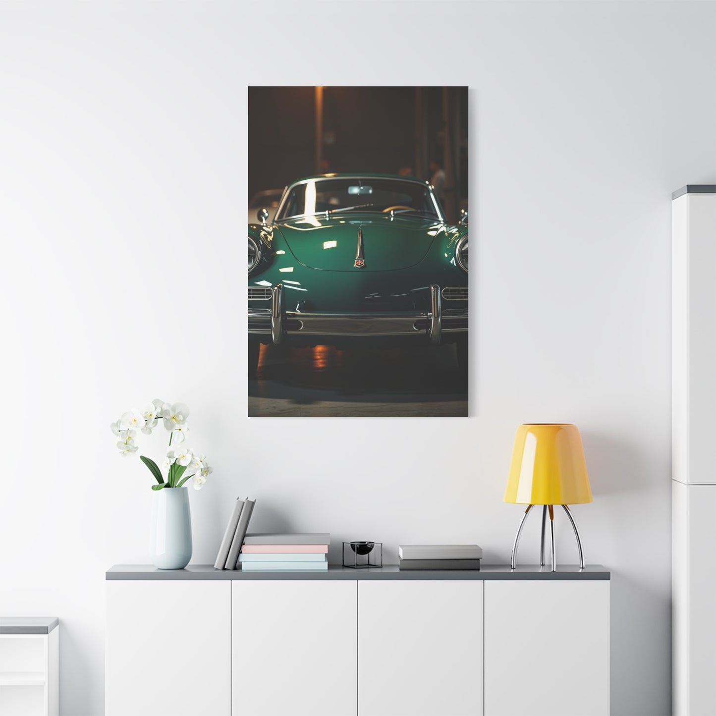 Refined Retro Roadway Wall Art & Canvas Print
