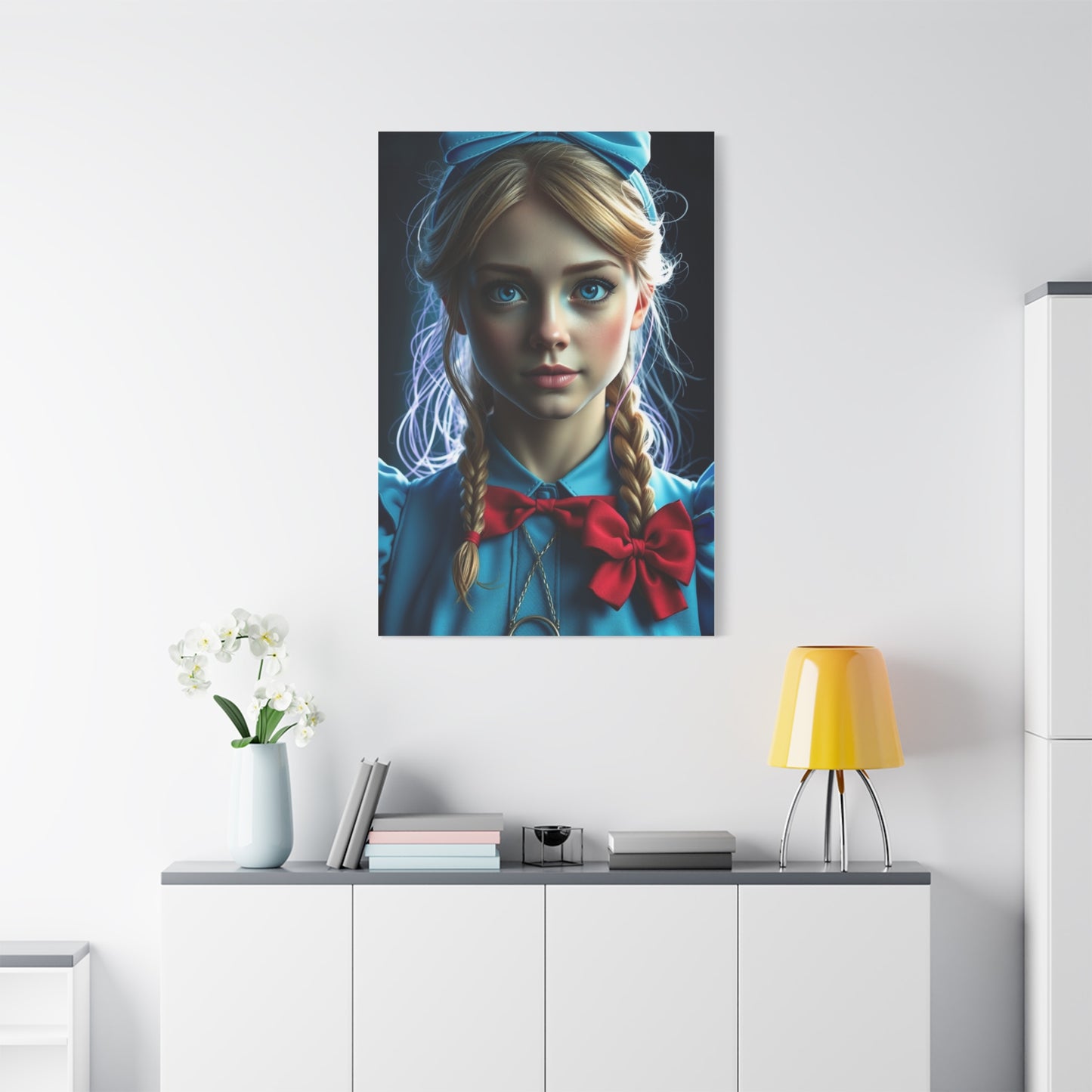 Masterpiece Alice In Wonderland Characters Art Vision Wall Art & Canvas Print