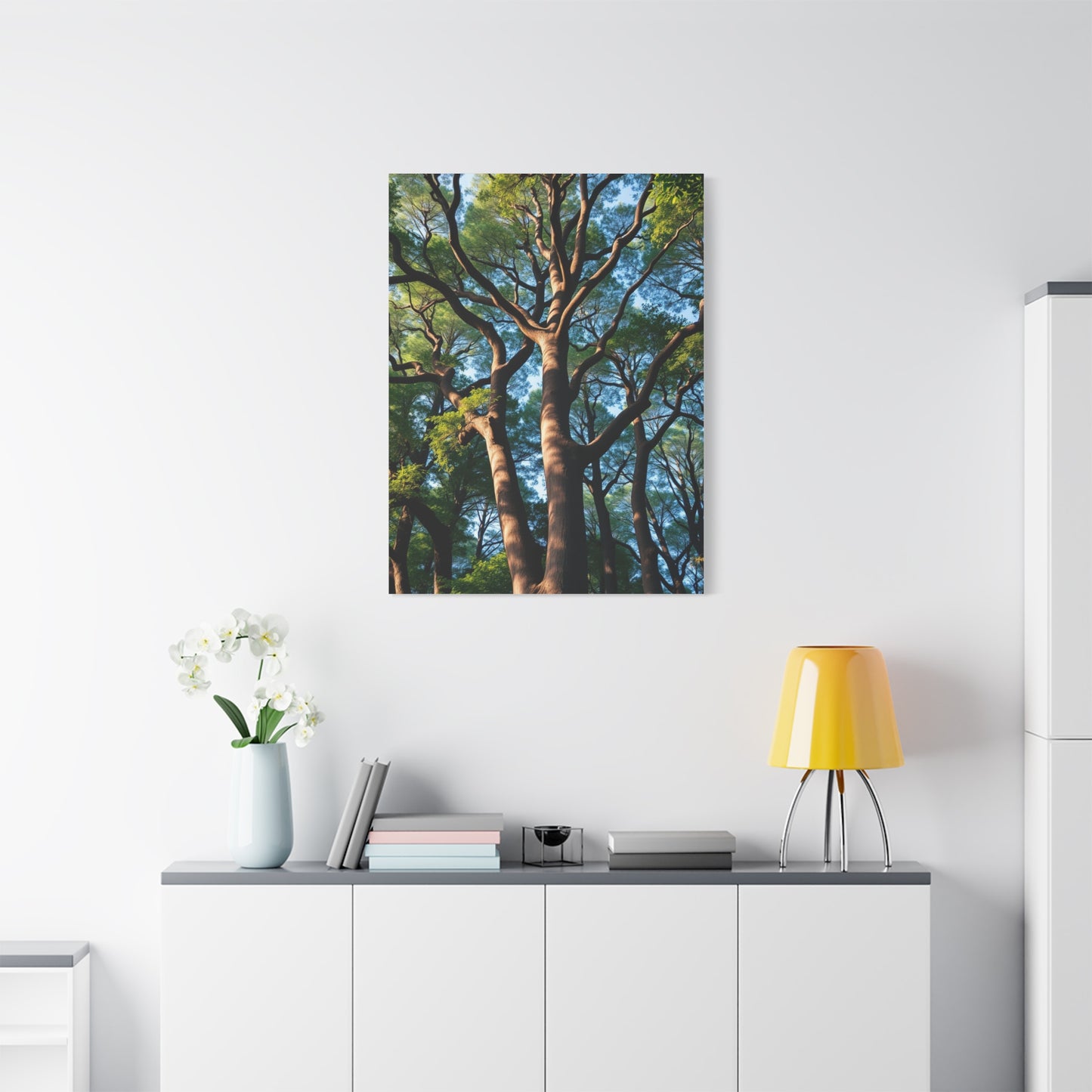 Gilded Forest Impression Wall Art & Canvas Print