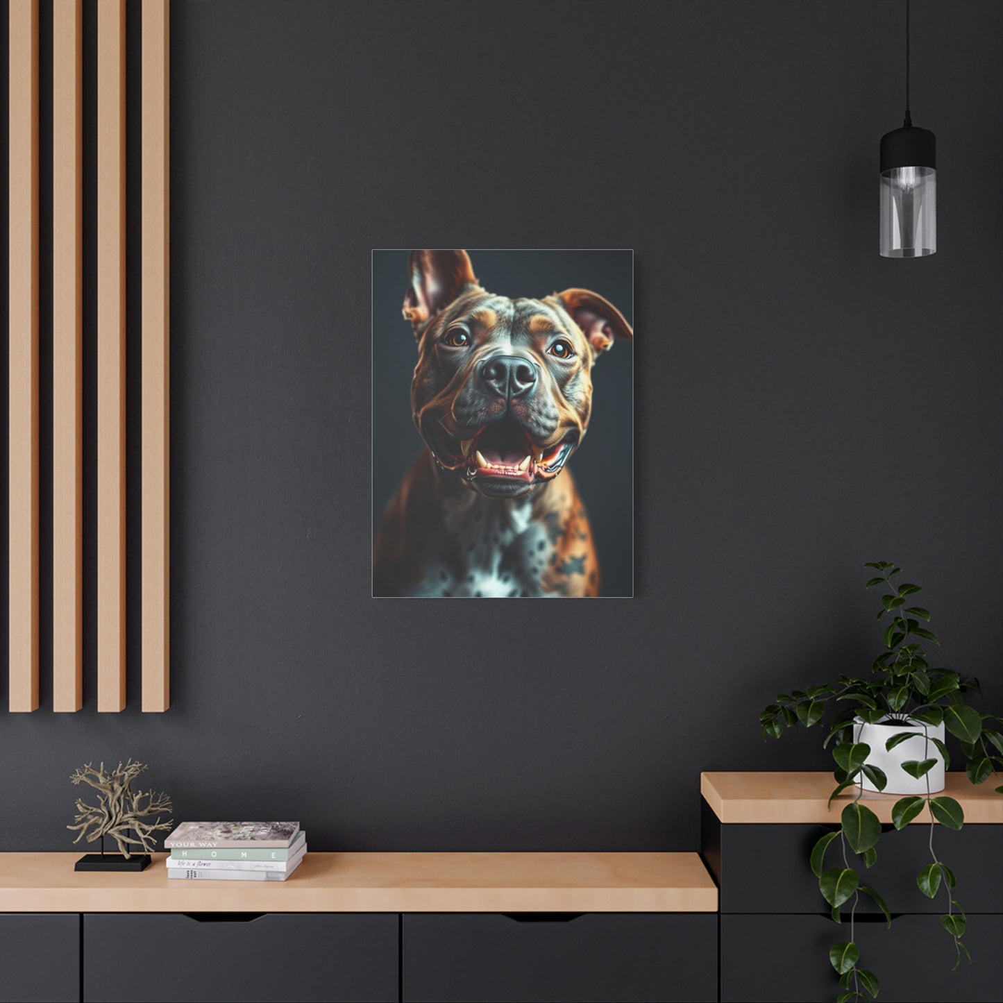 Supreme Pit Bull Art Collection Wall Art & Canvas Print