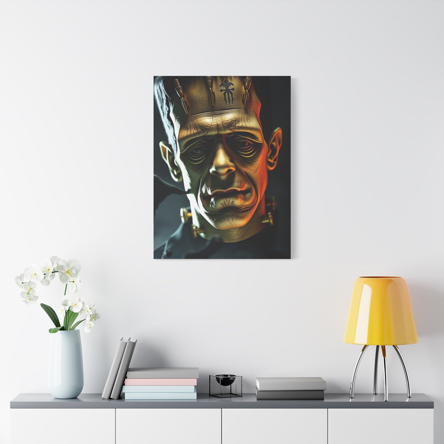 Vision Frankenstein Art Art Wall Art & Canvas Print