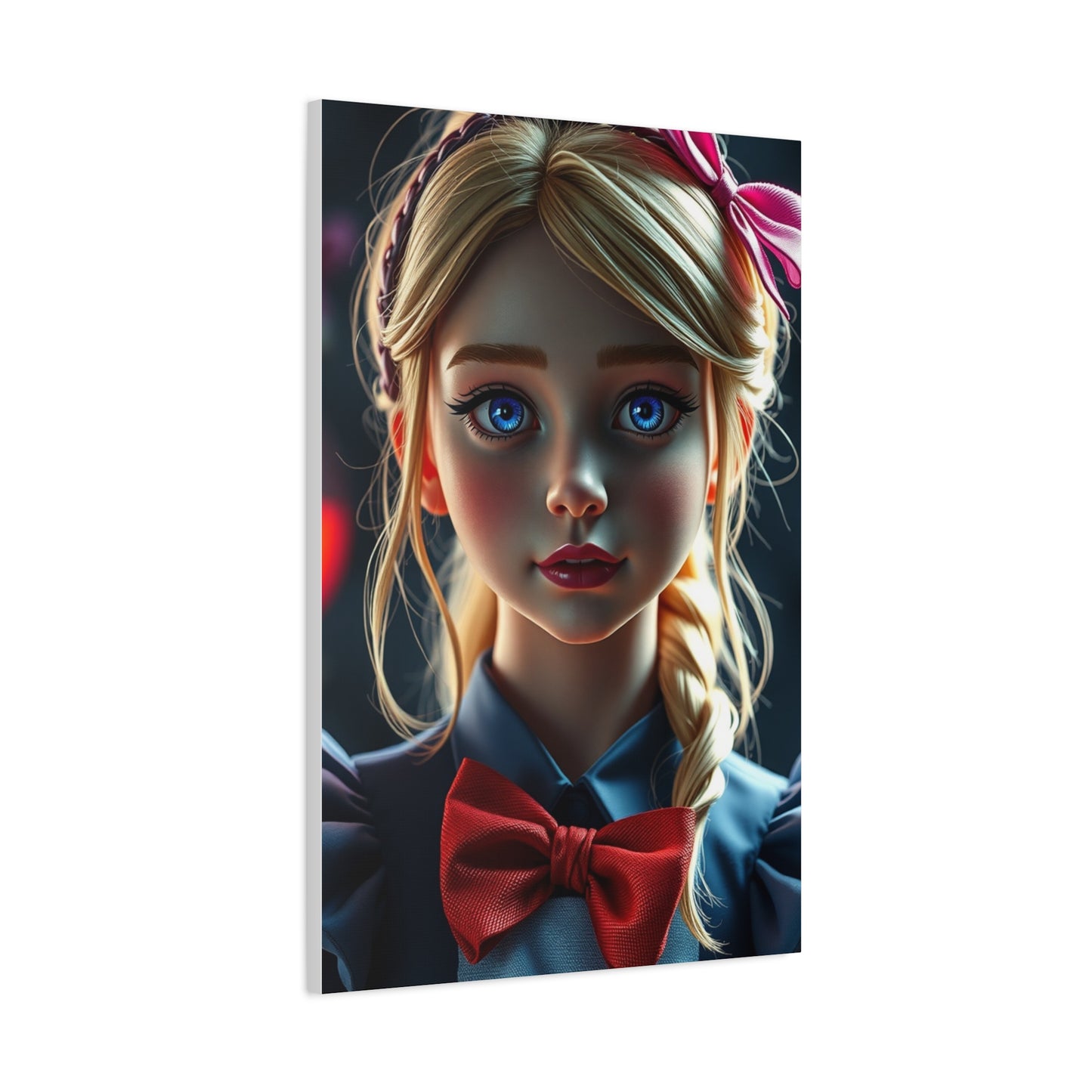 Alice In Wonderland Characters Art Supreme Canvas Wall Art & Canvas Print