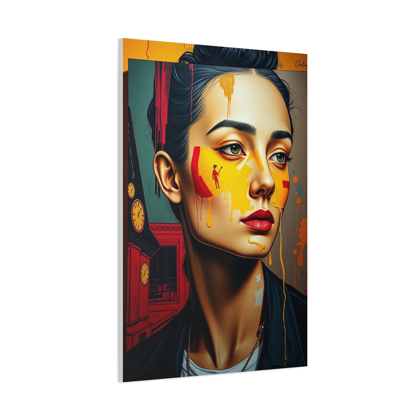 Avant-Garde Elegance Canvas Wall Art & Canvas Print