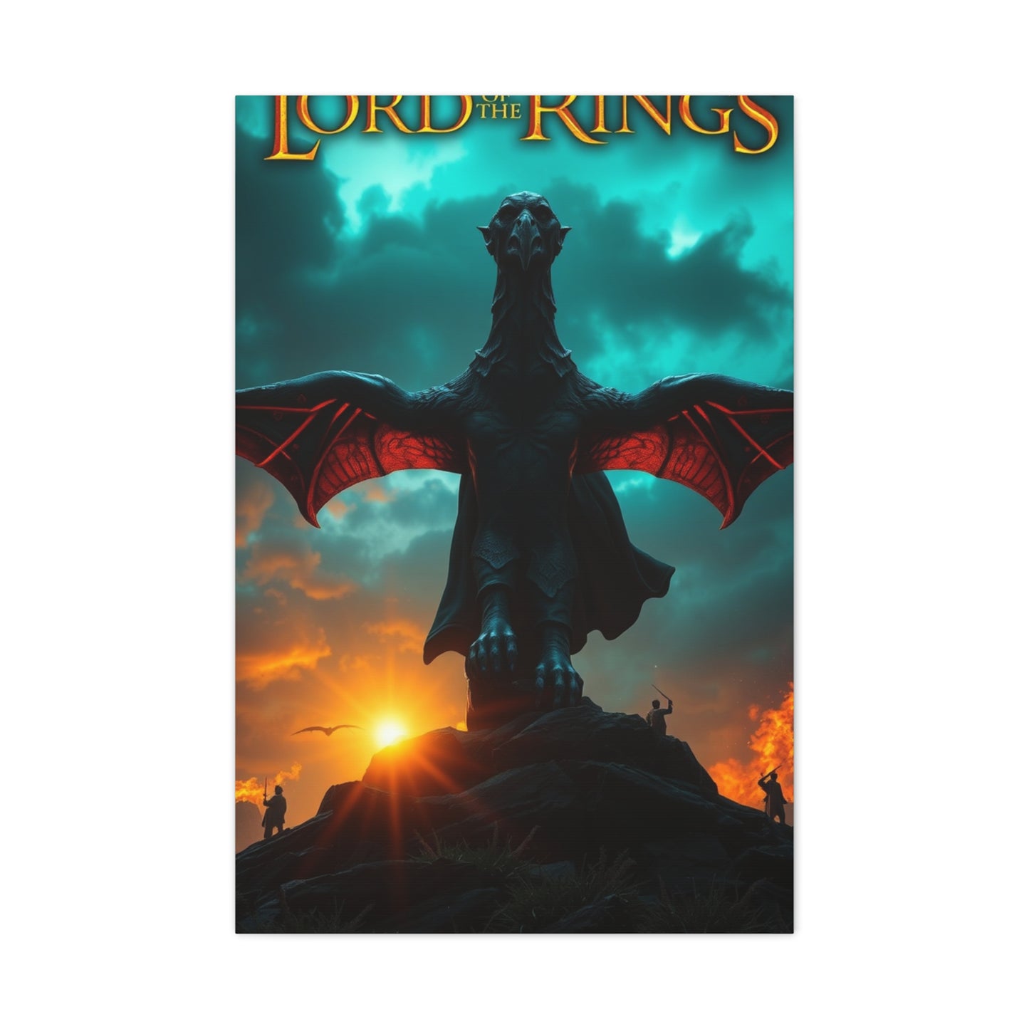 Timeless Elven Grandeur Canvas wall art & canvas print