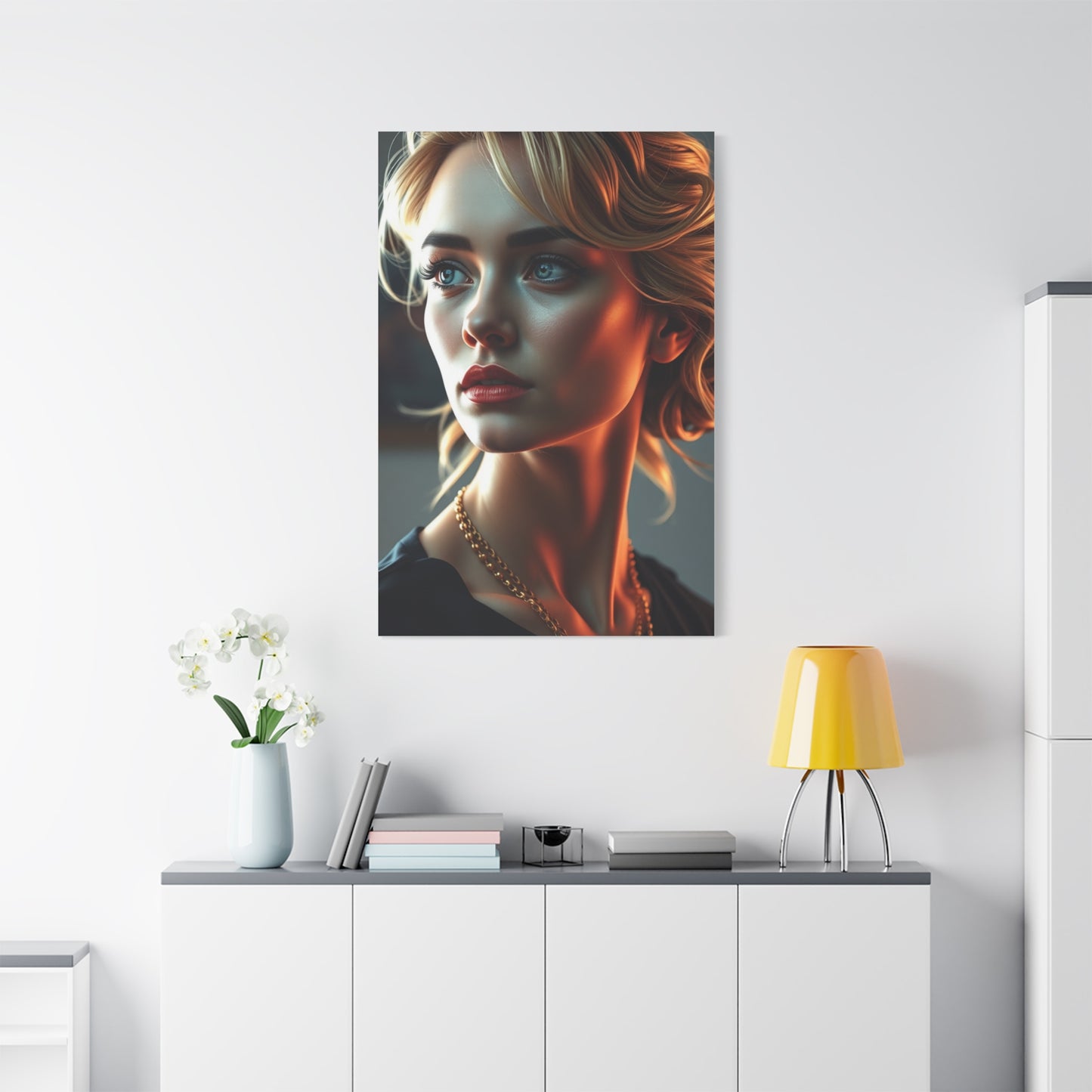 Opulent Femme Portraiture wall art & canvas print