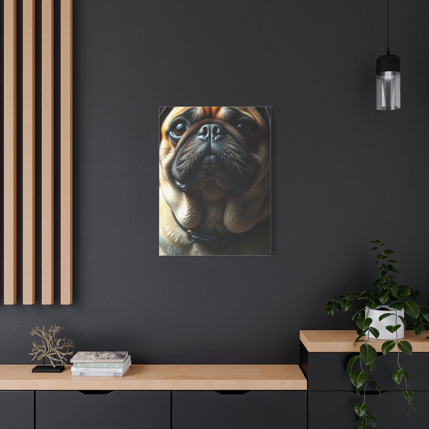 Elite Pug Art Vision Wall Art & Canvas Print
