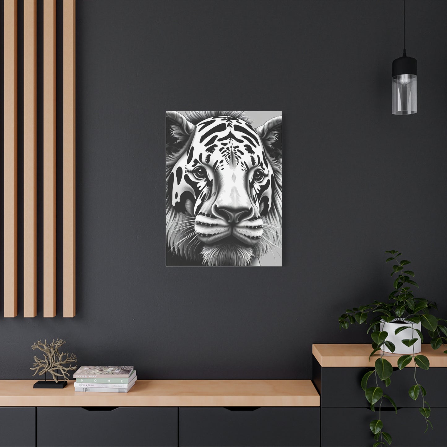 Black and White Illustrations Art Supreme Gallery Wall Art & Canvas Print