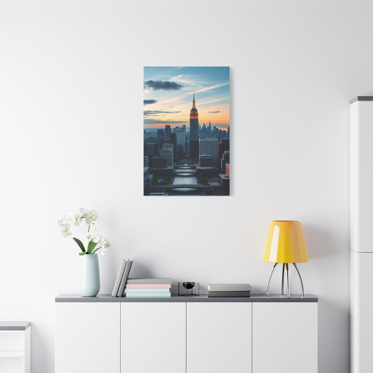 NYC Skyline Art Refined Canvas Wall Art & Canvas Print