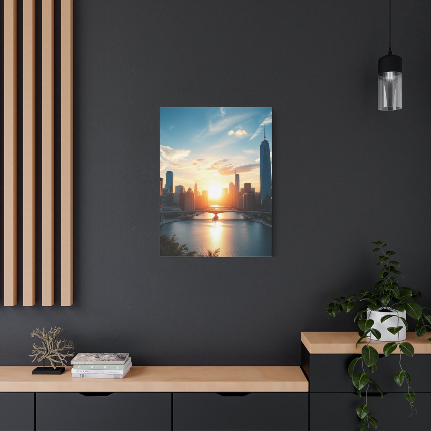 Skyline Grandeur Canvas Wall Art & Canvas Print