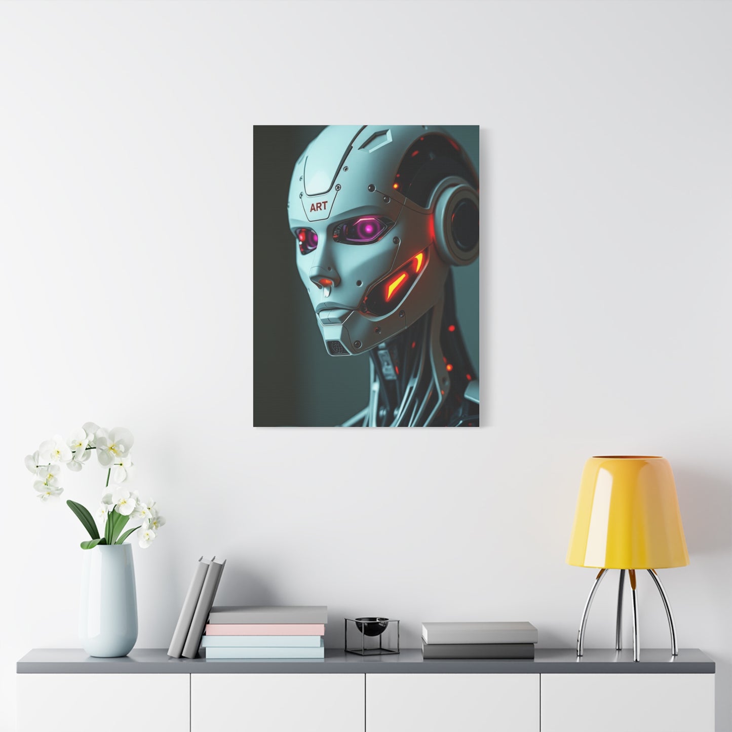 Robot Art Refined Canvas Wall Art & Canvas Print