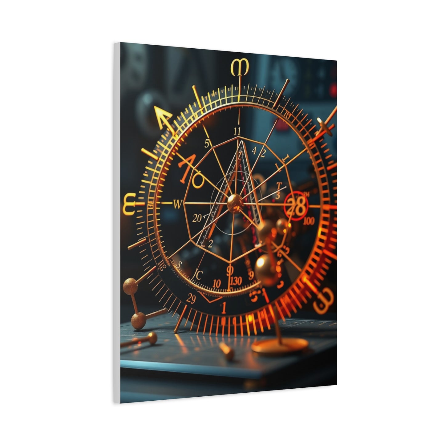 Masterpiece Mathematics Art Vision Wall Art & Canvas Print