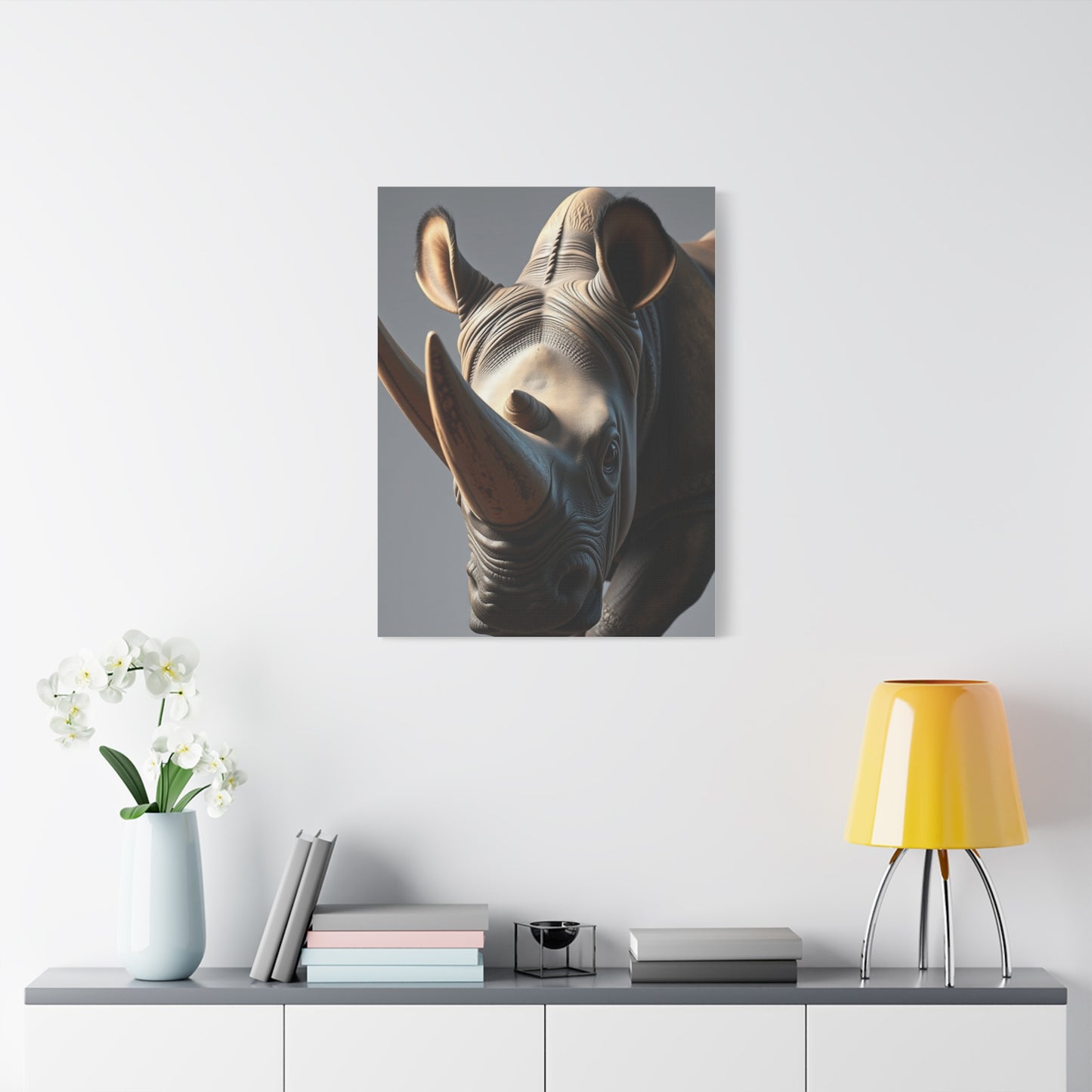 Supreme Rhinoceros Art Collection Wall Art & Canvas Print