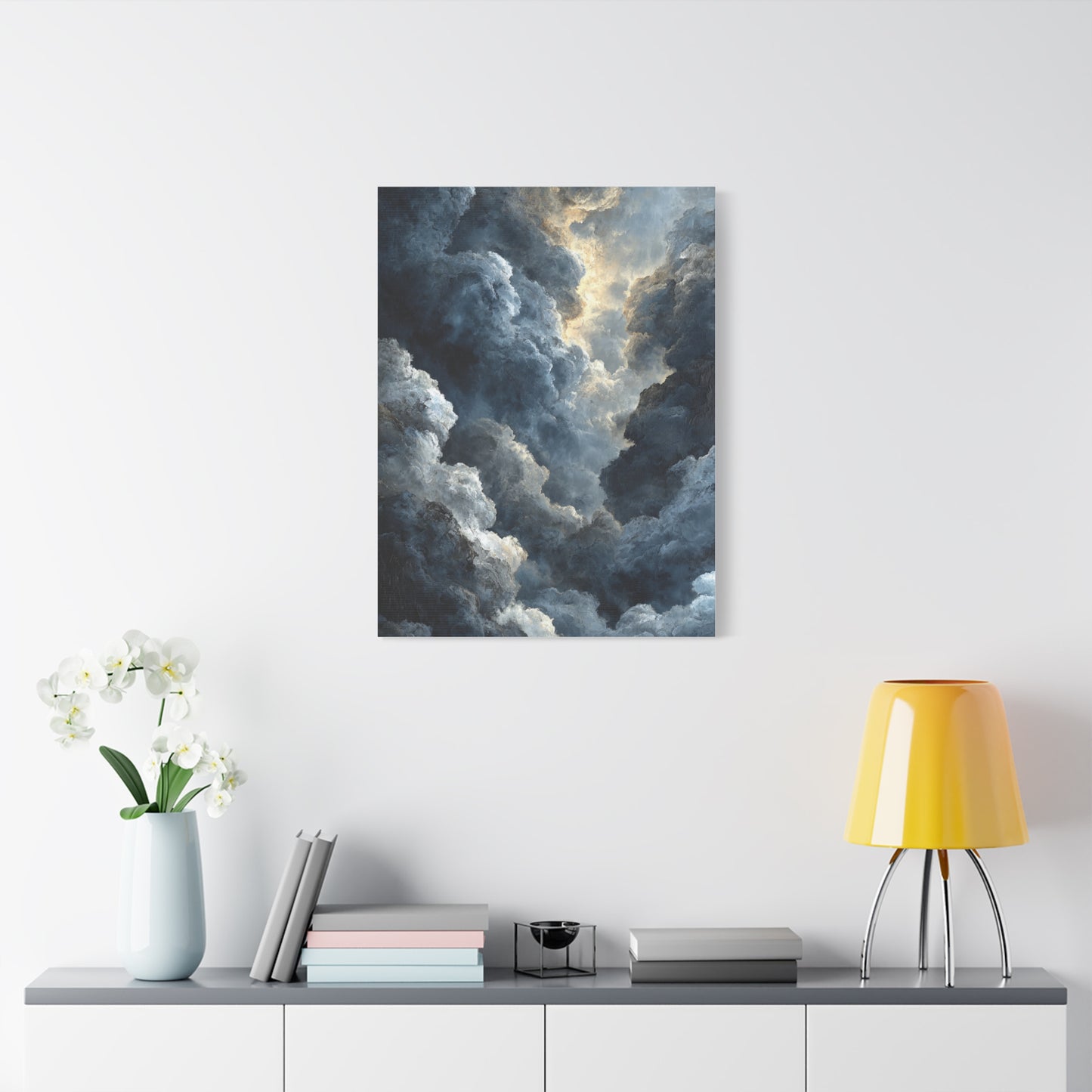Storm Cloud Dramatic Abstract Wall Art & Canvas Print