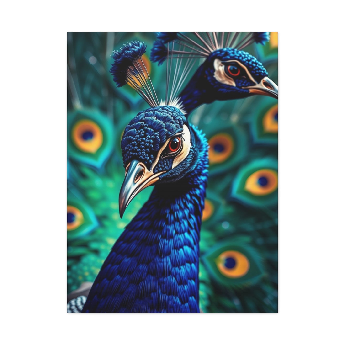Peacock Art Supreme Gallery Wall Art & Canvas Print