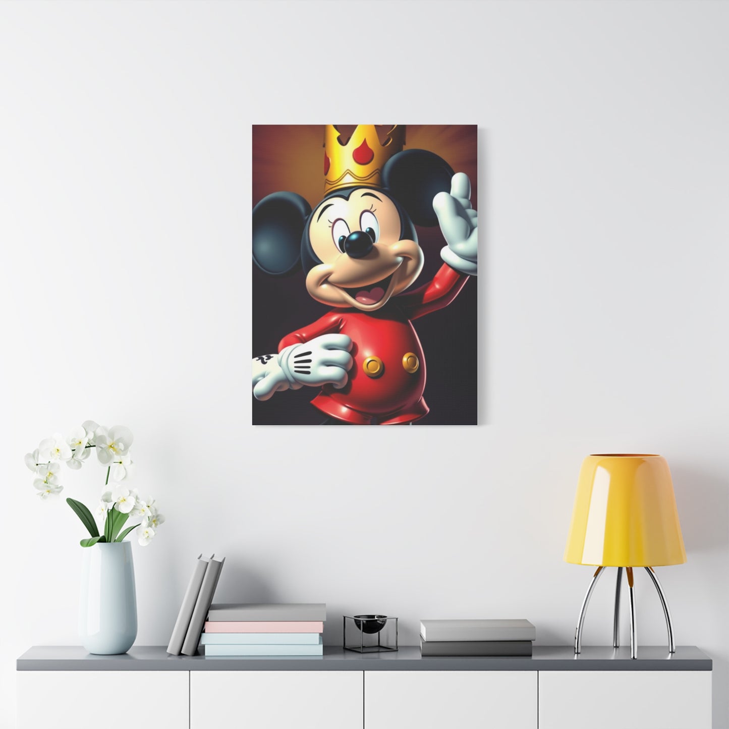 Mickey Majesty Canvas Wall Art & Canvas Print