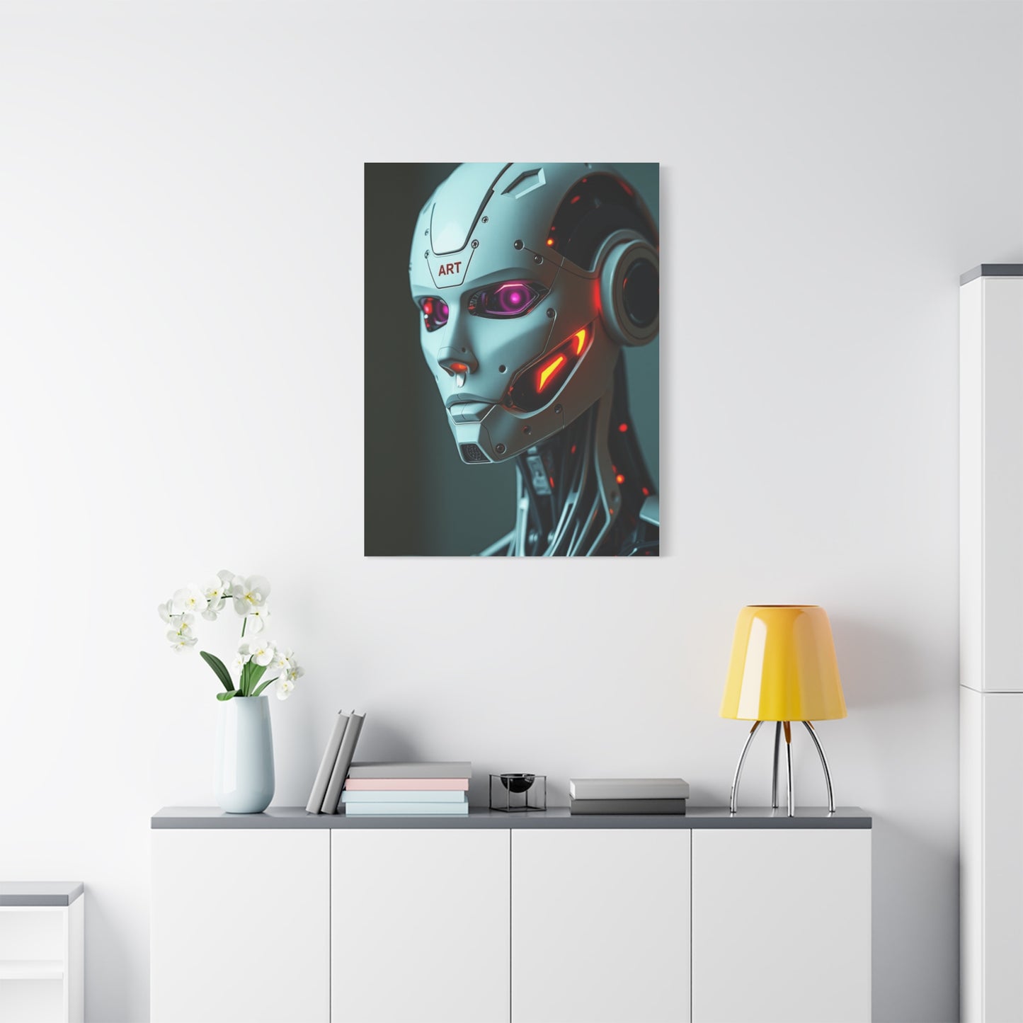 Robot Art Refined Canvas Wall Art & Canvas Print