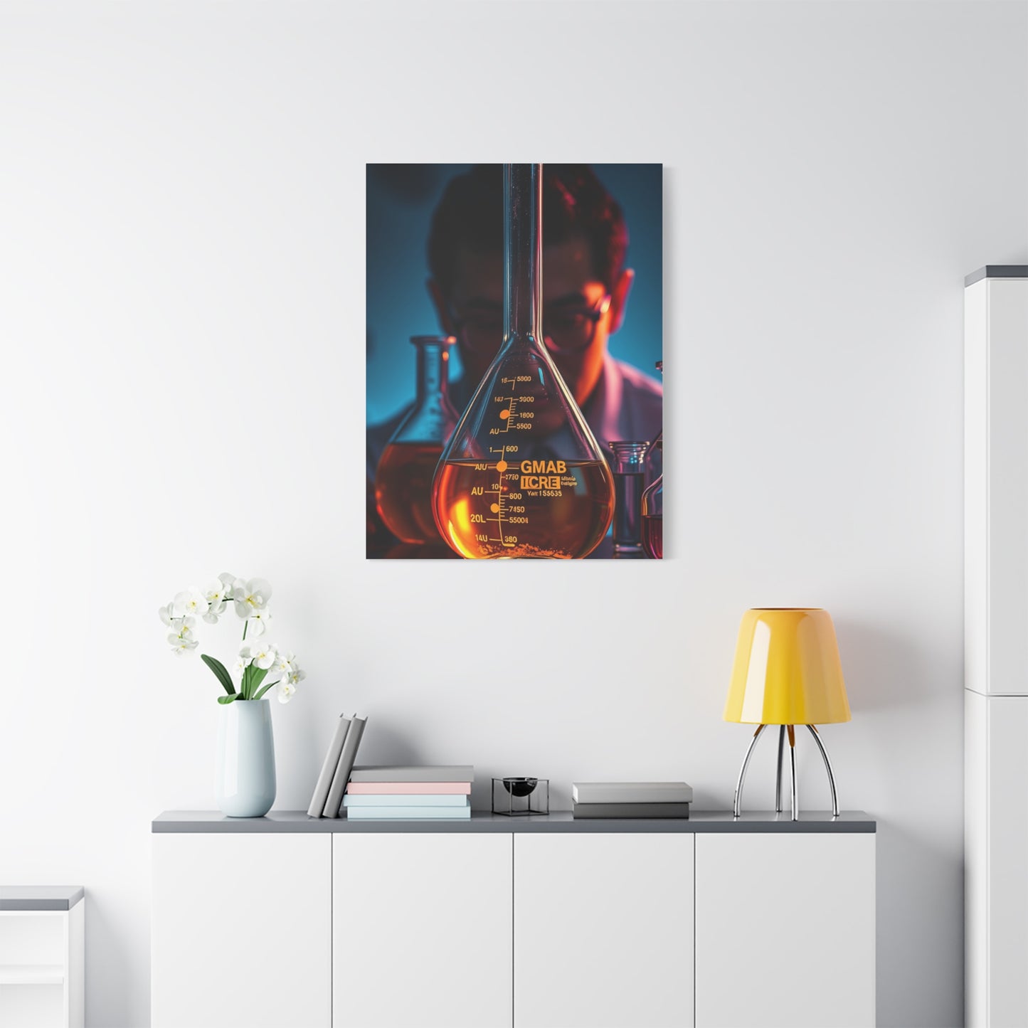 Chemistry Art Luxury Canvas Wall Art & Canvas Print